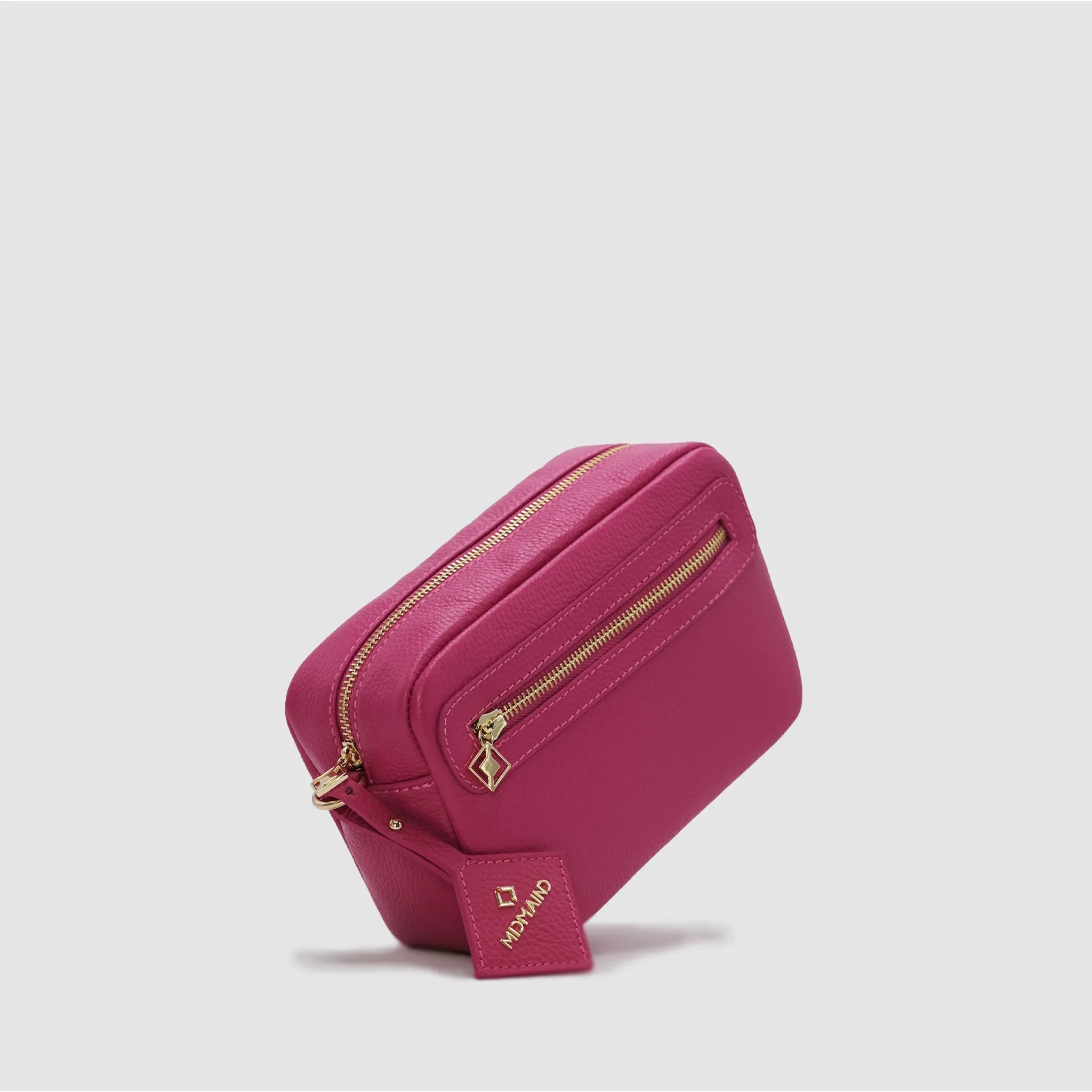 DAY - Borsa a tracolla in pelle - FUCSIA - MIDMAIND™ | BRAND