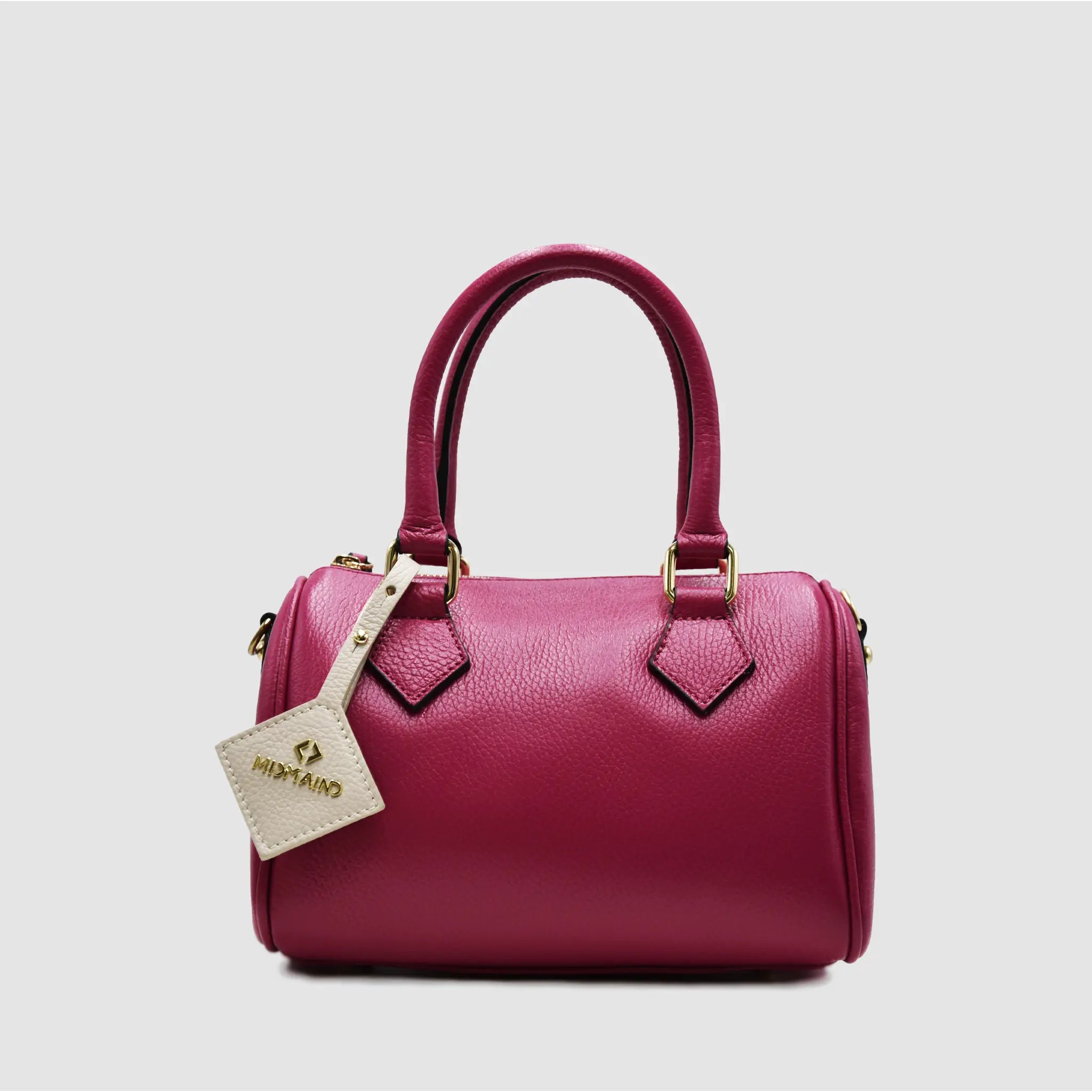 EXPRESS - Bauletto in pelle - FUCSIA - MIDMAIND™ | BRAND