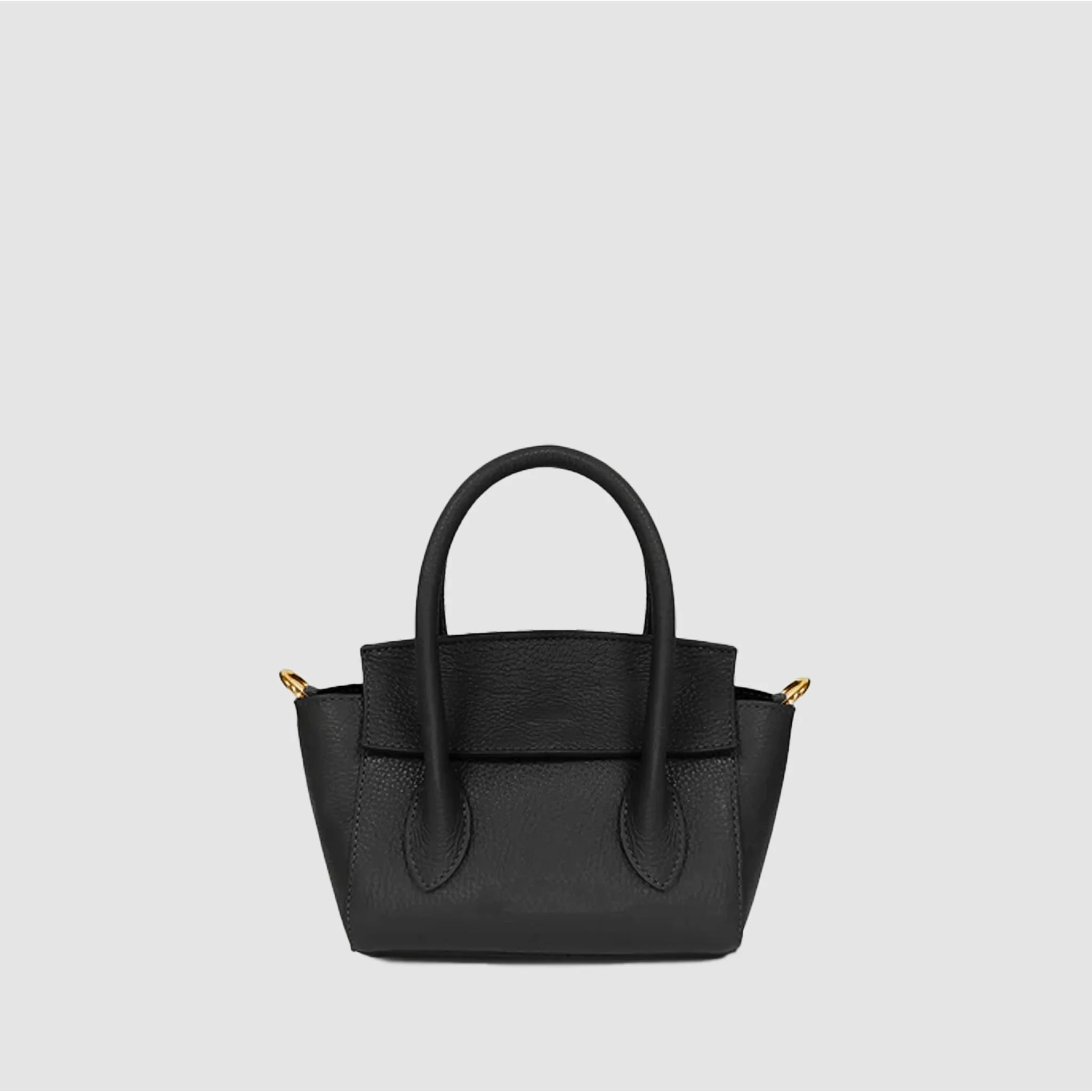 FLAKE - Borsa a mano in Pelle - NERO - MIDMAIND™ | BRAND