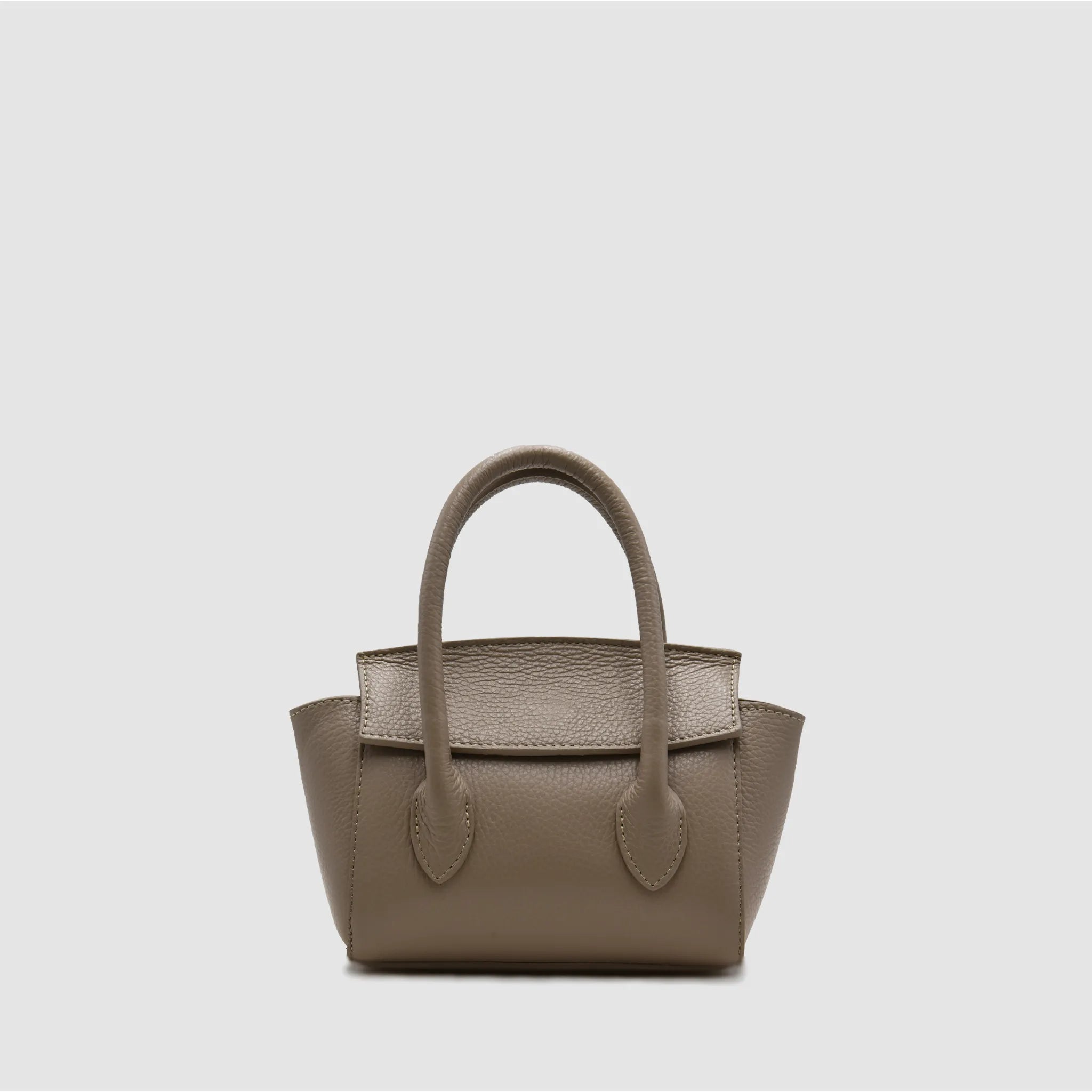 FLAKE - Borsa a mano in Pelle - TAUPE - MIDMAIND™ | BRAND