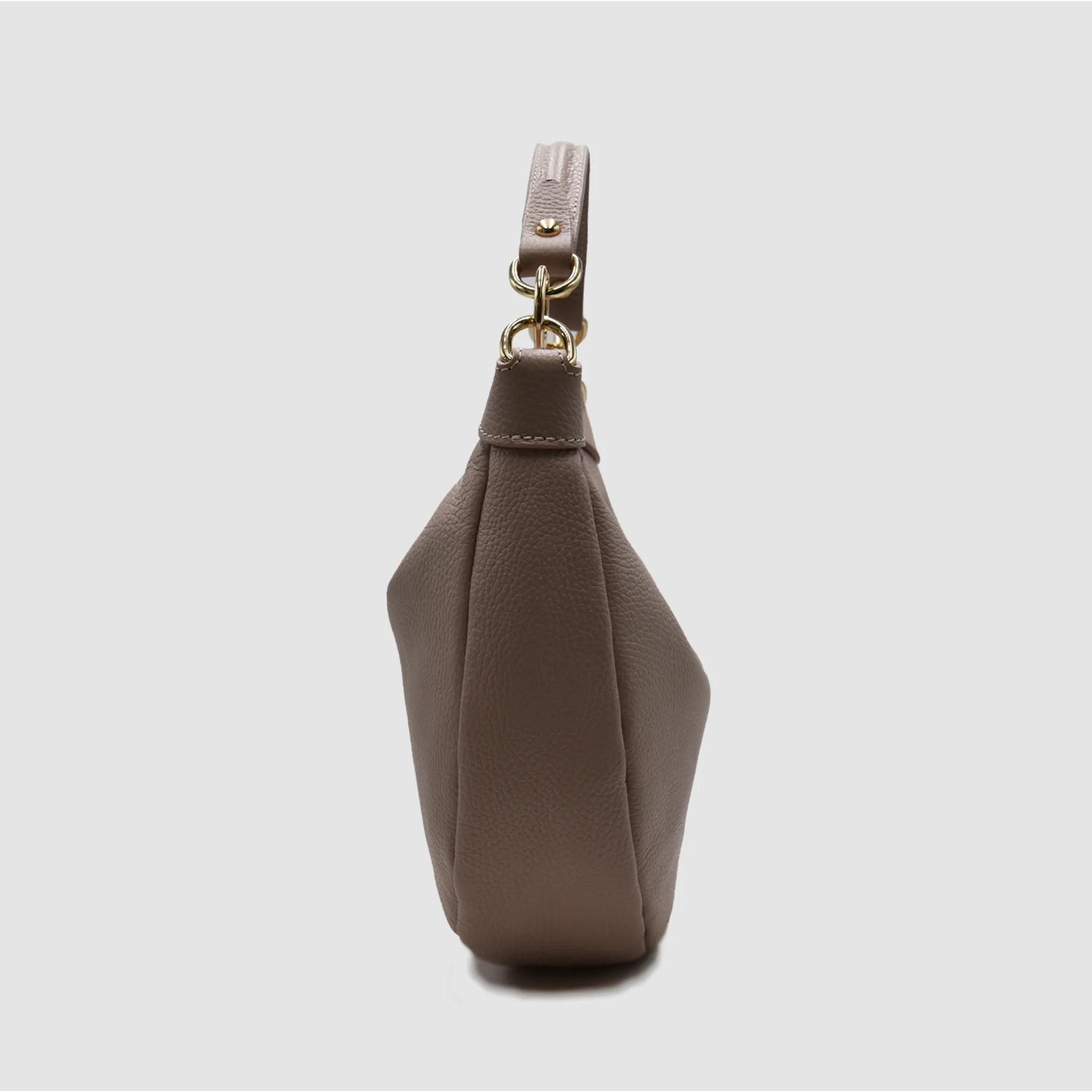 MIDMOON - Borsa a spalla hobo in pelle - ROSA ANTICO - MIDMAIND™ | BRAND