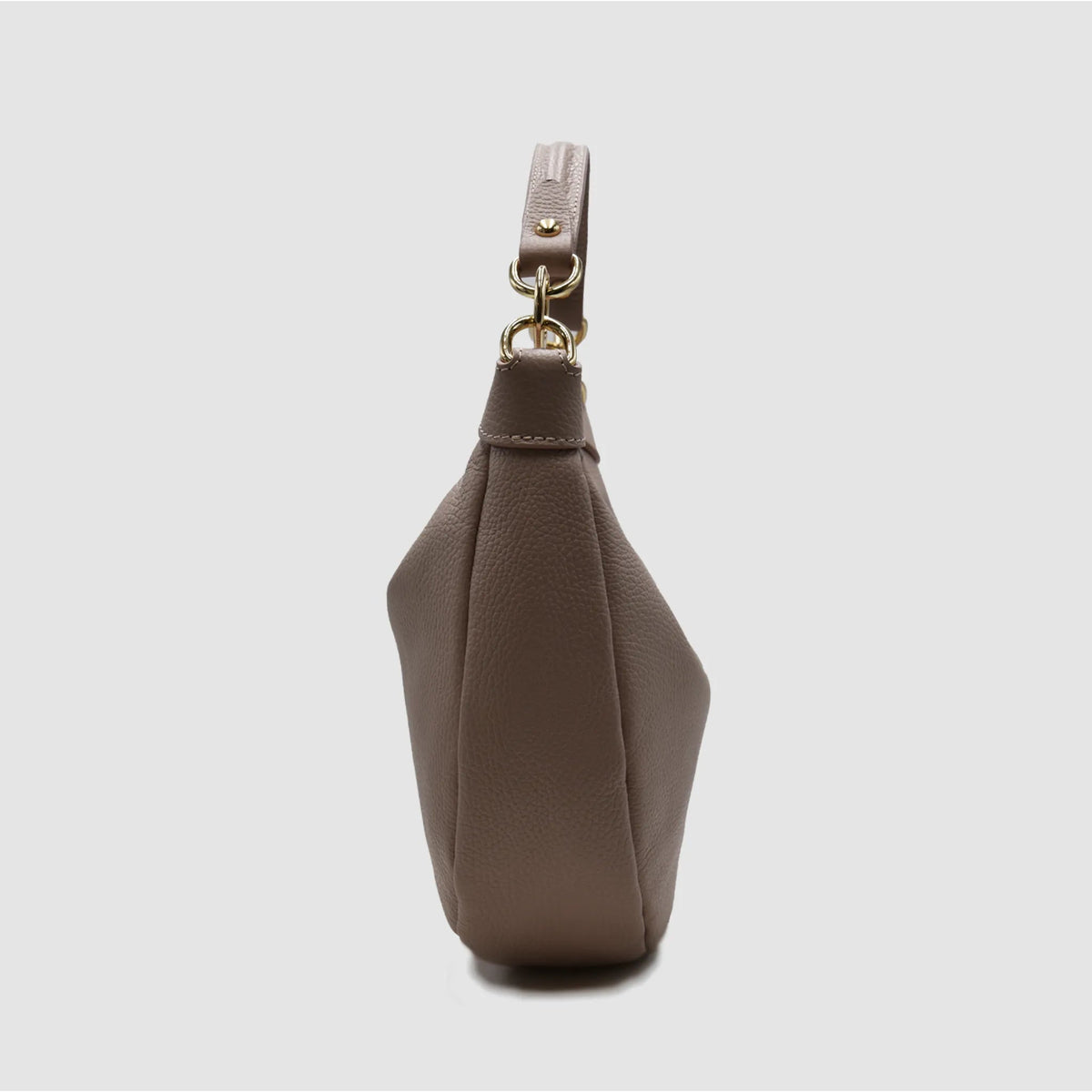 MIDMOON - Borsa a spalla hobo in pelle - ROSA ANTICO - MIDMAIND™ | BRAND