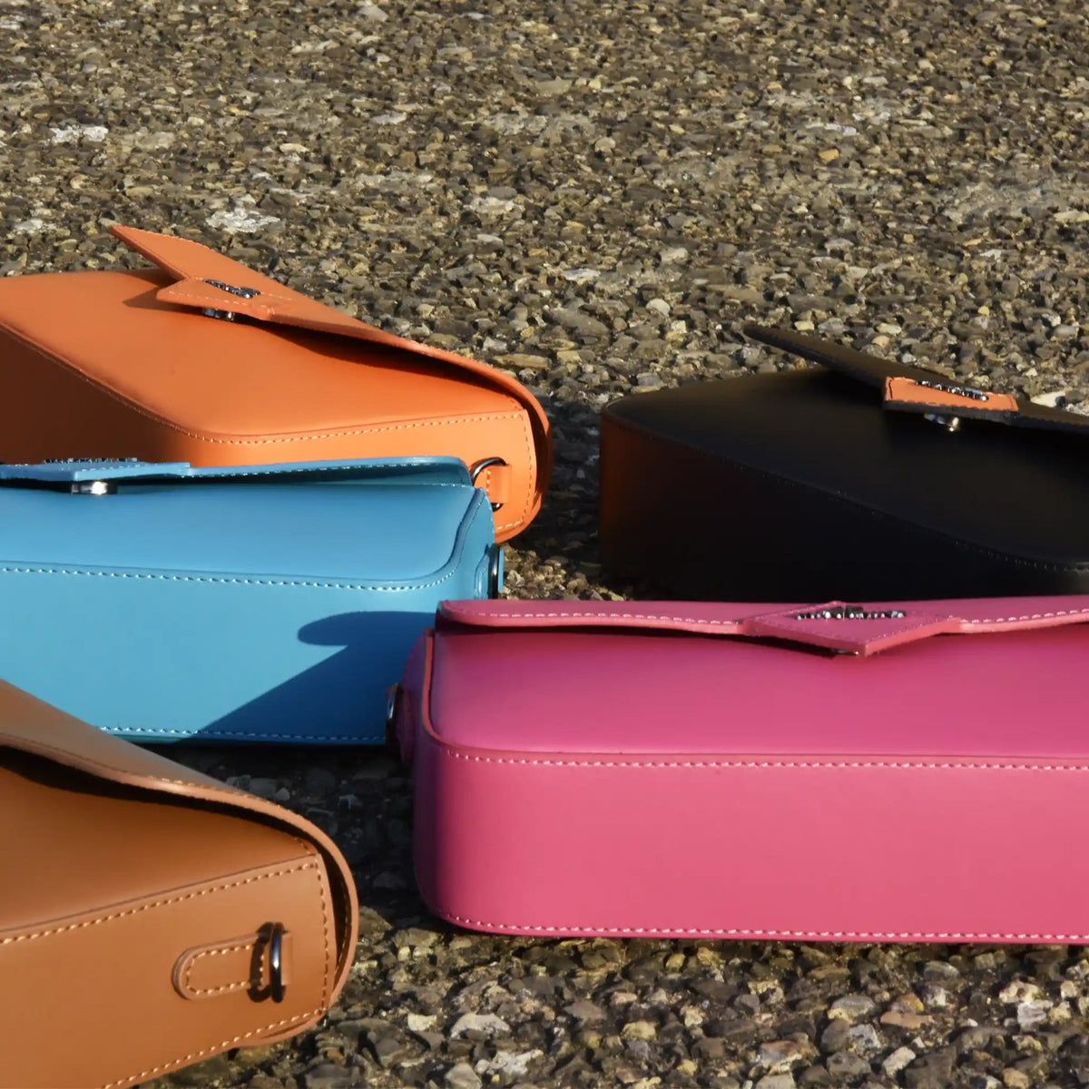 MIND - Borsa baguette in pelle - PETROLIO - MIDMAIND™ | BRAND