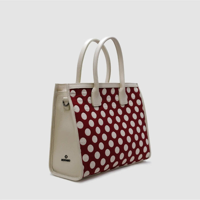 ORDER MINNIE - Borsa city Shopper in Pelle & Tessuto - Limited Edition - MIDMAIND™ | BRAND