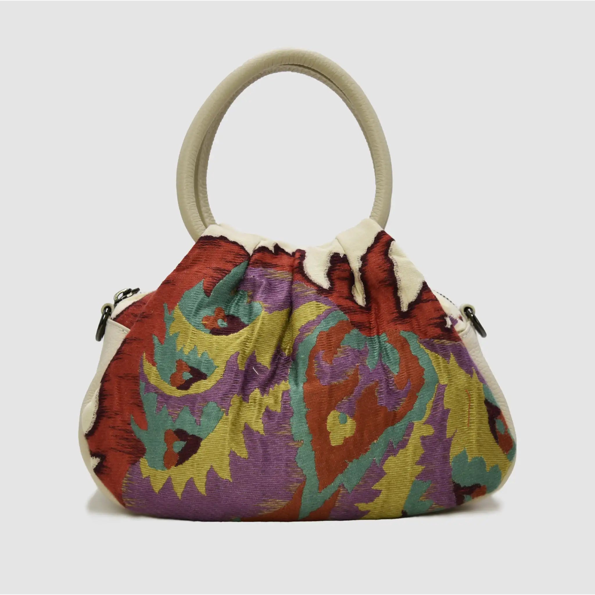 PETITE BLOOM M - Borsa a mano in pelle & tessuto - Limited Edition - MIDMAIND™ | BRAND