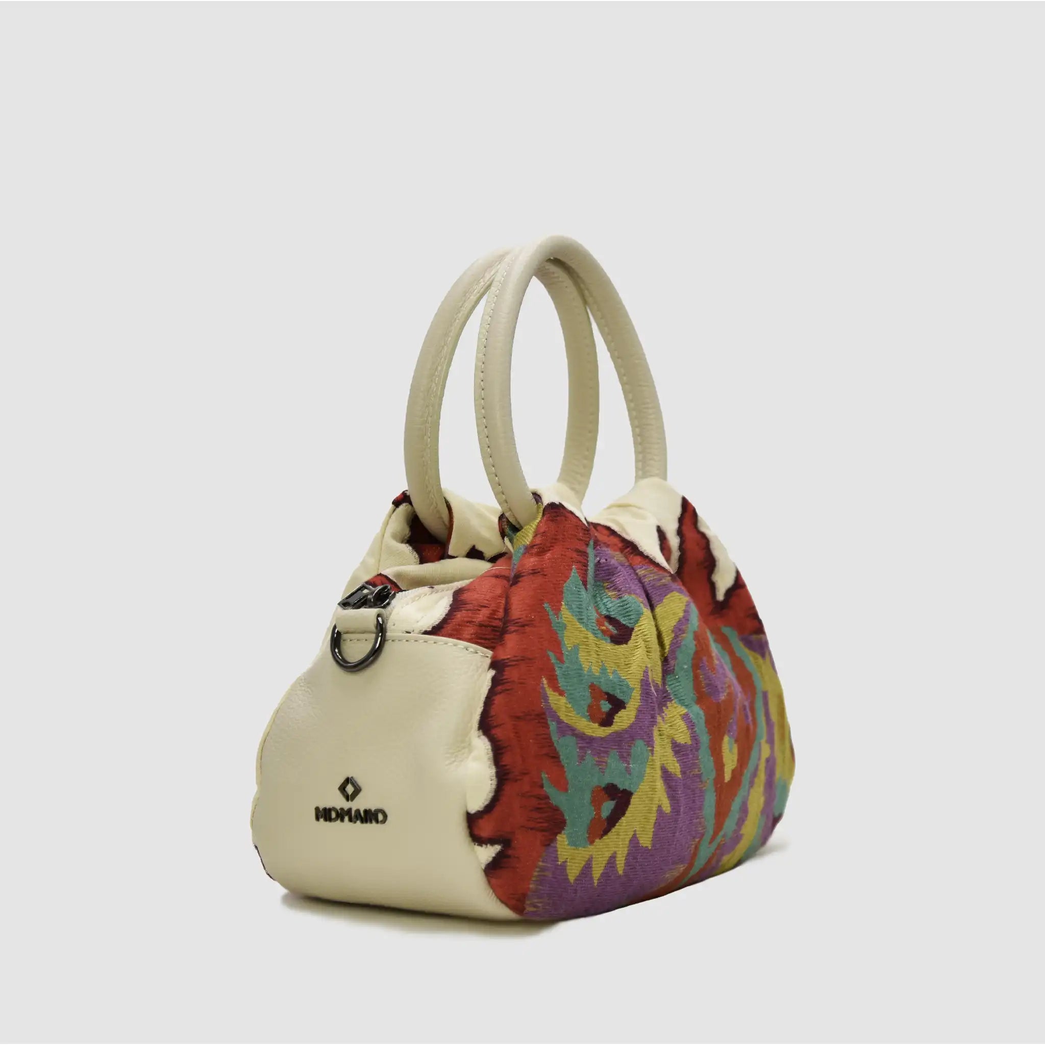 PETITE BLOOM S - Borsa a mano in pelle & tessuto - Limited Edition - MIDMAIND™ | BRAND