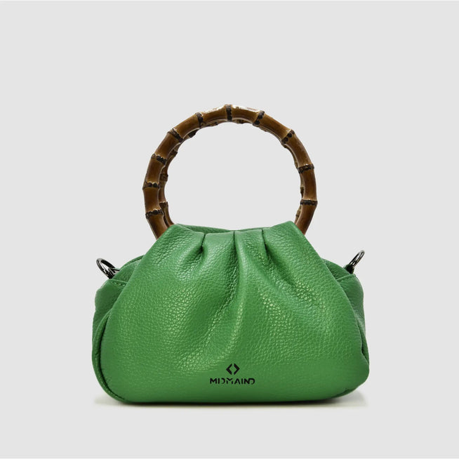 PETITE - Borsa a mano Bamboo in pelle - NERO - MIDMAIND™ | BRAND