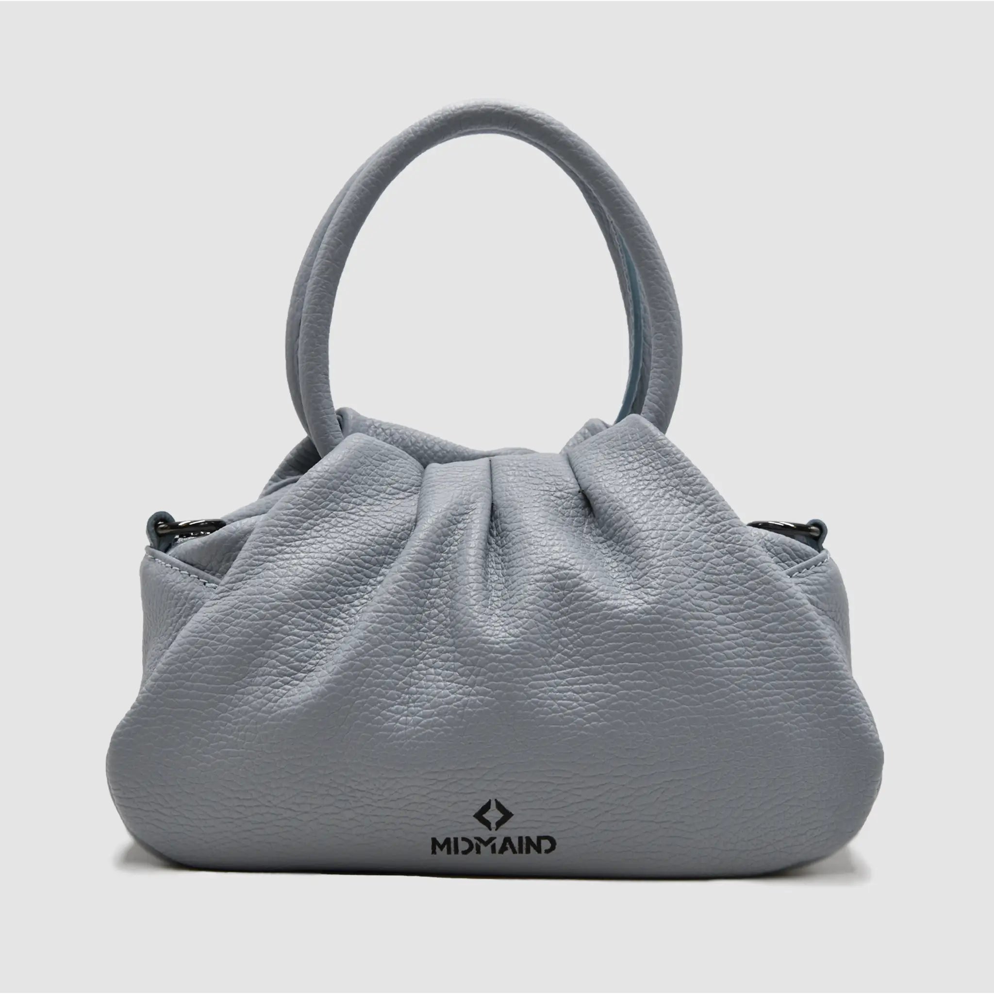 PETITE L - Borsa a mano in pelle martellata - CARTA ZUCCHERO - MIDMAIND™ | BRAND