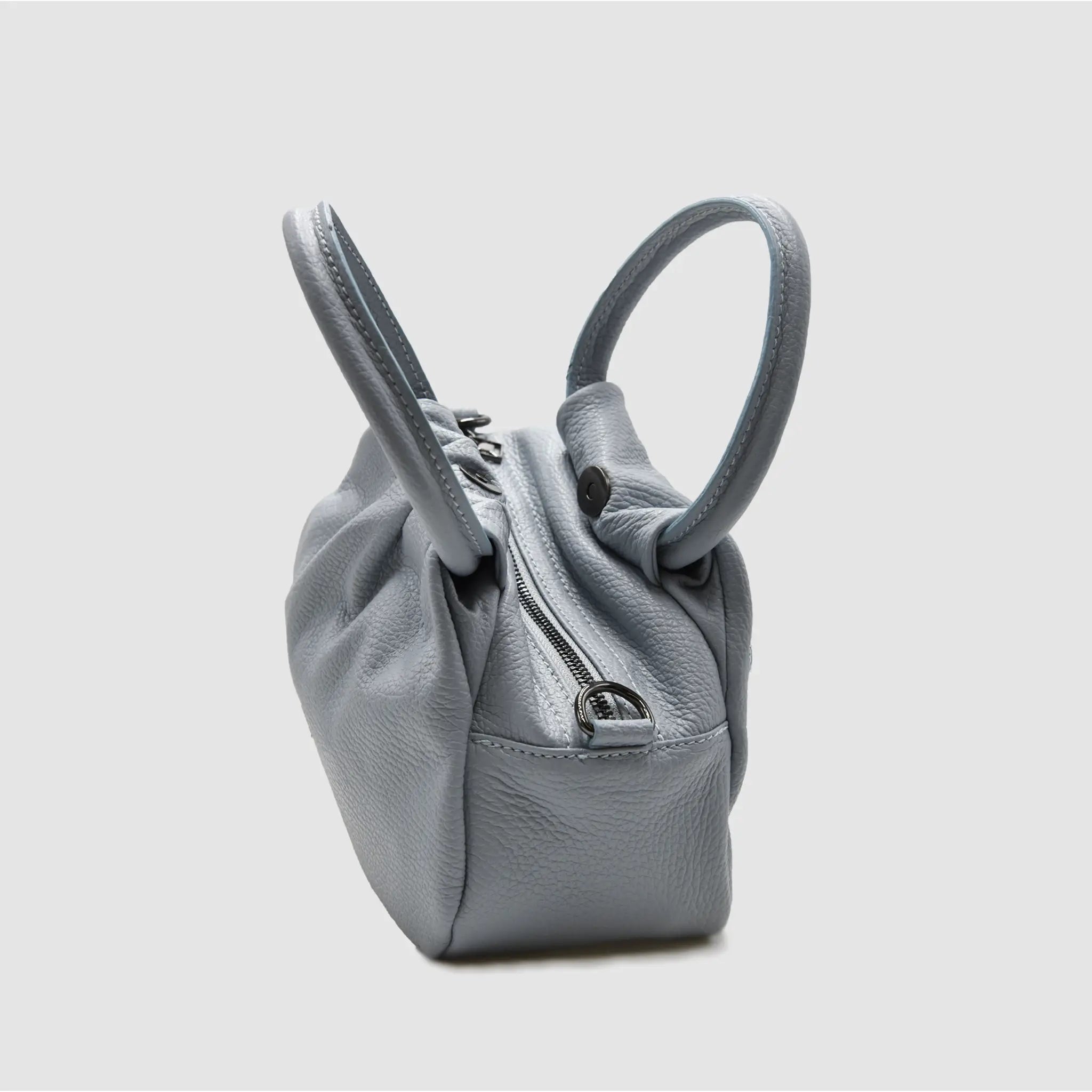 PETITE M - Borsa a mano in pelle martellata - CARTA ZUCCHERO - MIDMAIND™ | BRAND