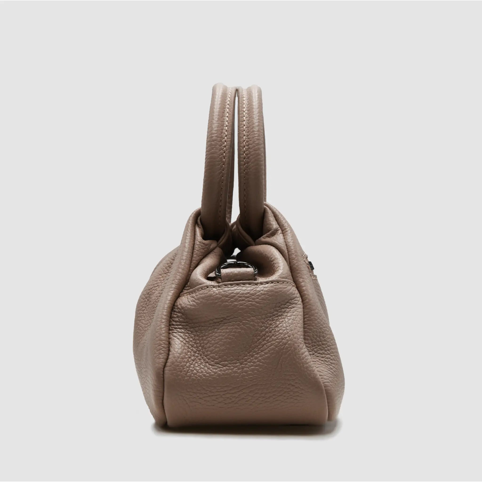 PETITE M - Borsa a mano in pelle martellata - ROSA ANTICO - MIDMAIND™ | BRAND