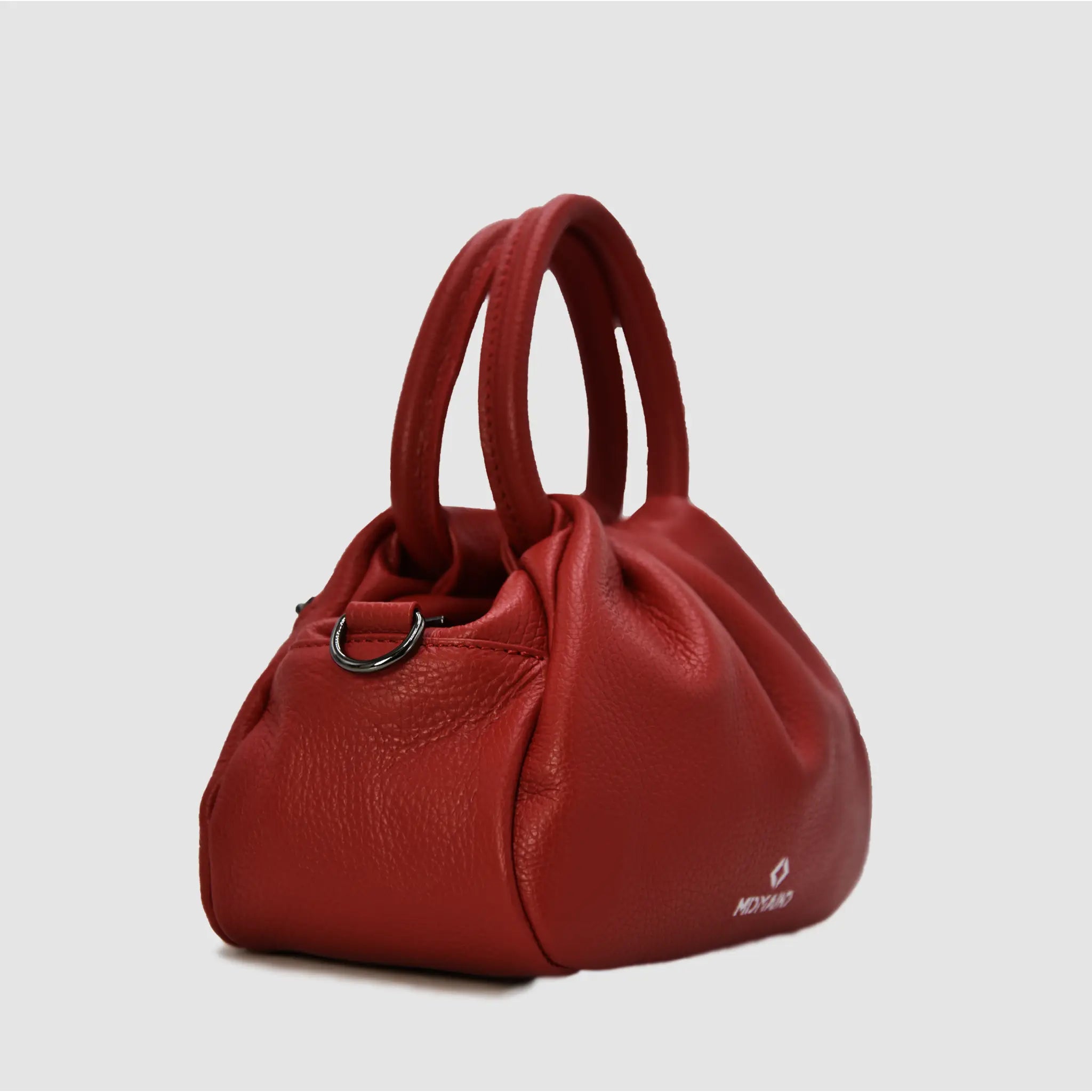 PETITE M - Borsa a mano in pelle martellata - ROSSO - MIDMAIND™ | BRAND