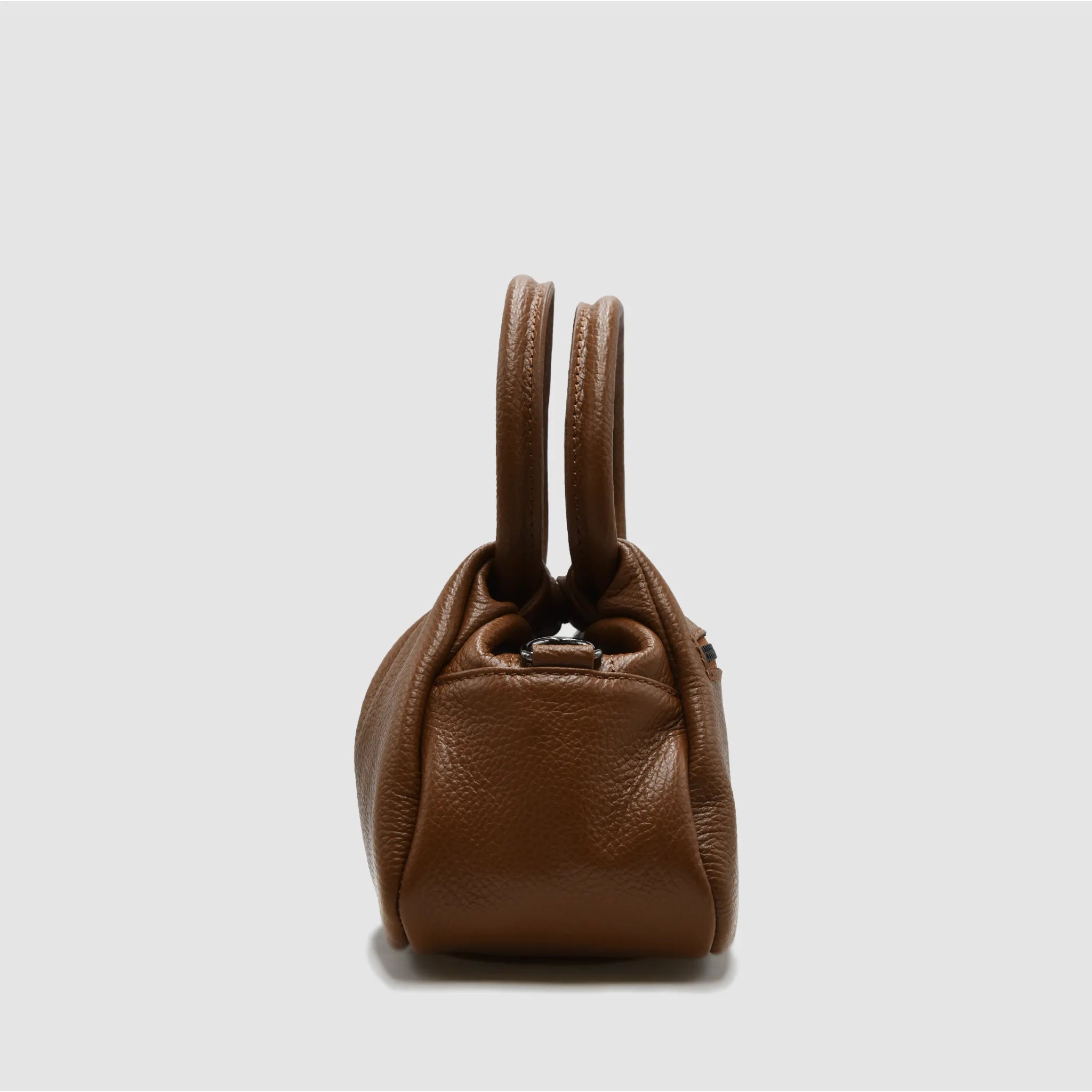 PETITE M - Borsa a mano in pelle - MILK CHOCOLATE - MIDMAIND™ | BRAND