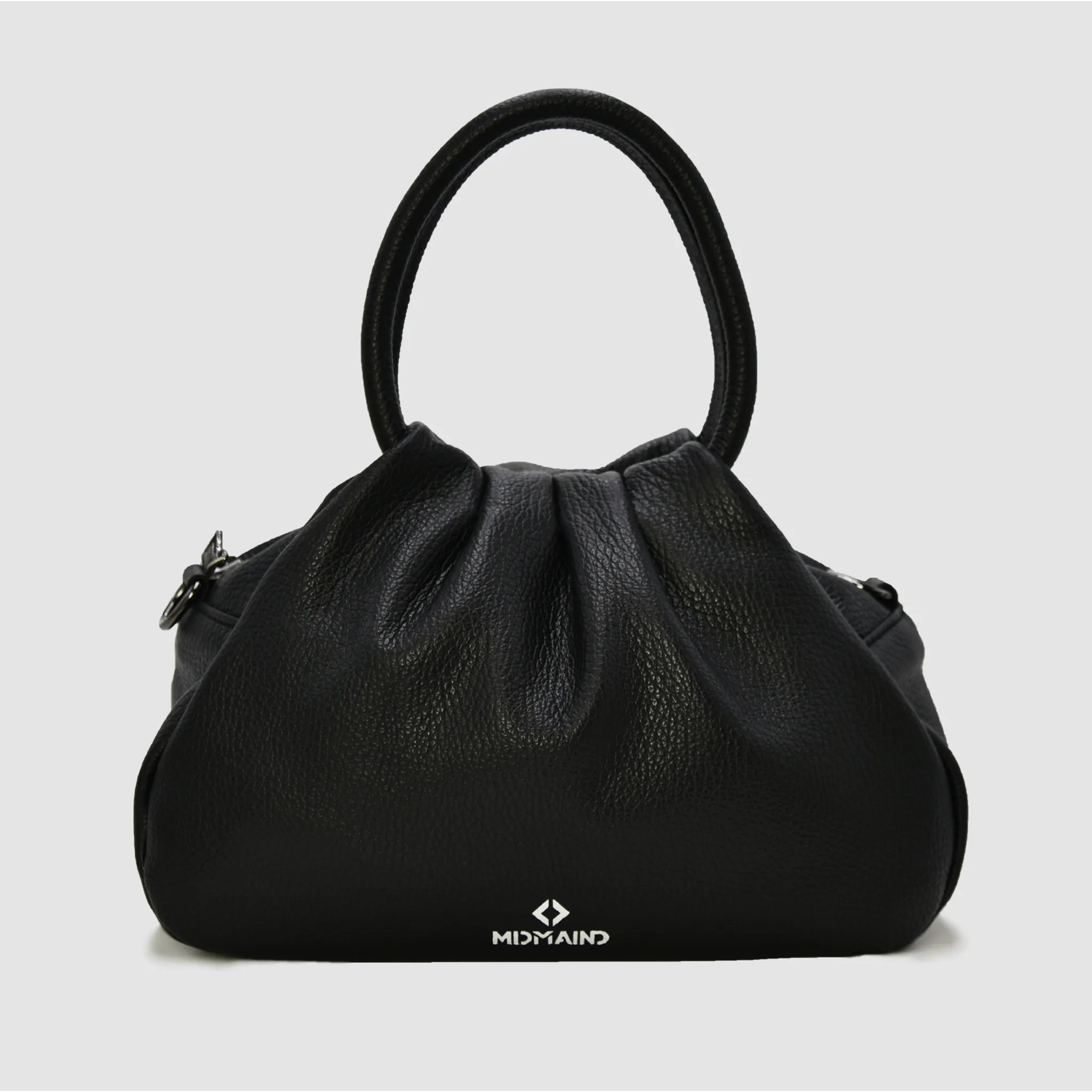 PETITE M - Borsa a mano in pelle - NERO - MIDMAIND™ | BRAND