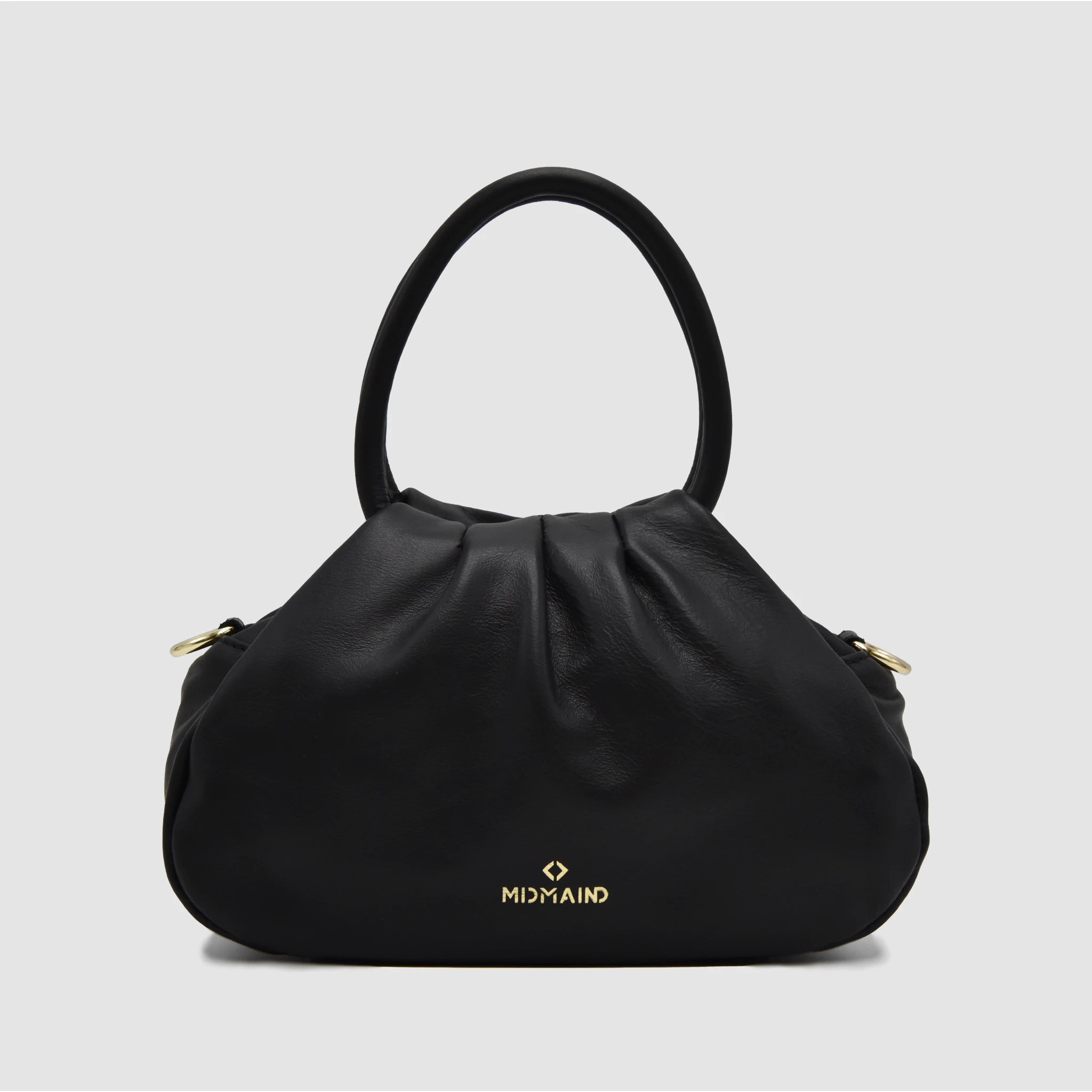 PETITE M - Borsa a mano in Pelle Sauvage - NERO - MIDMAIND™ | BRAND