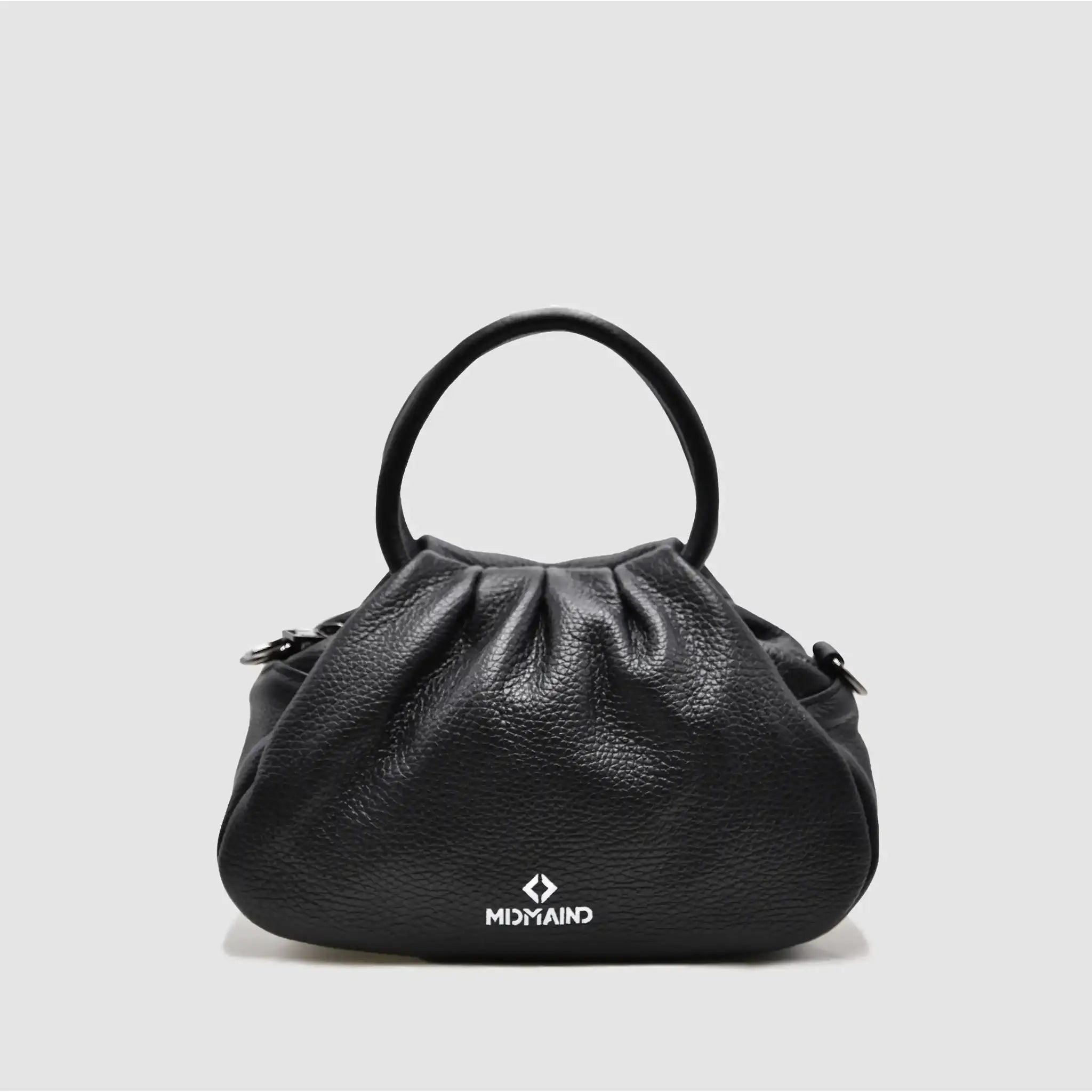 PETITE S - Borsa a mano in pelle - ARANCIONE - MIDMAIND™ | BRAND