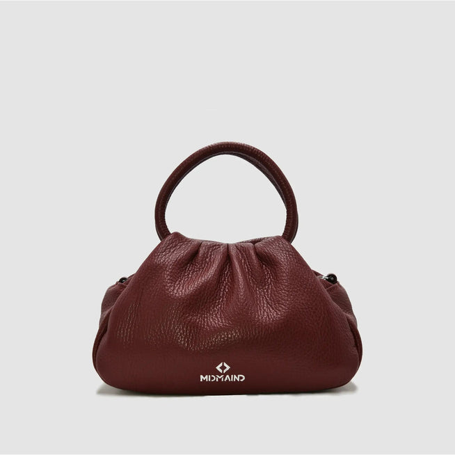 PETITE S - Borsa a mano in pelle - ARANCIONE - MIDMAIND™ | BRAND