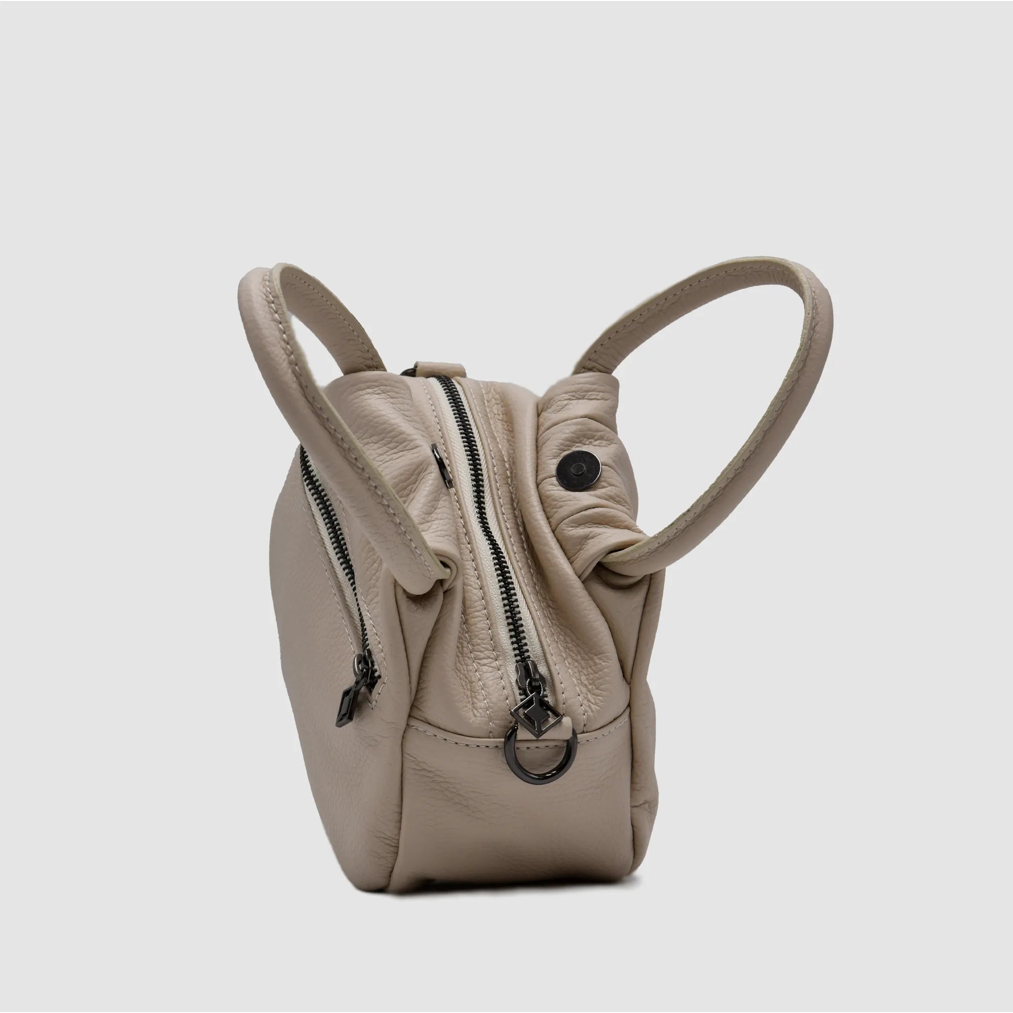 PETITE S - Borsa a mano in pelle - CREMA - MIDMAIND™ | BRAND