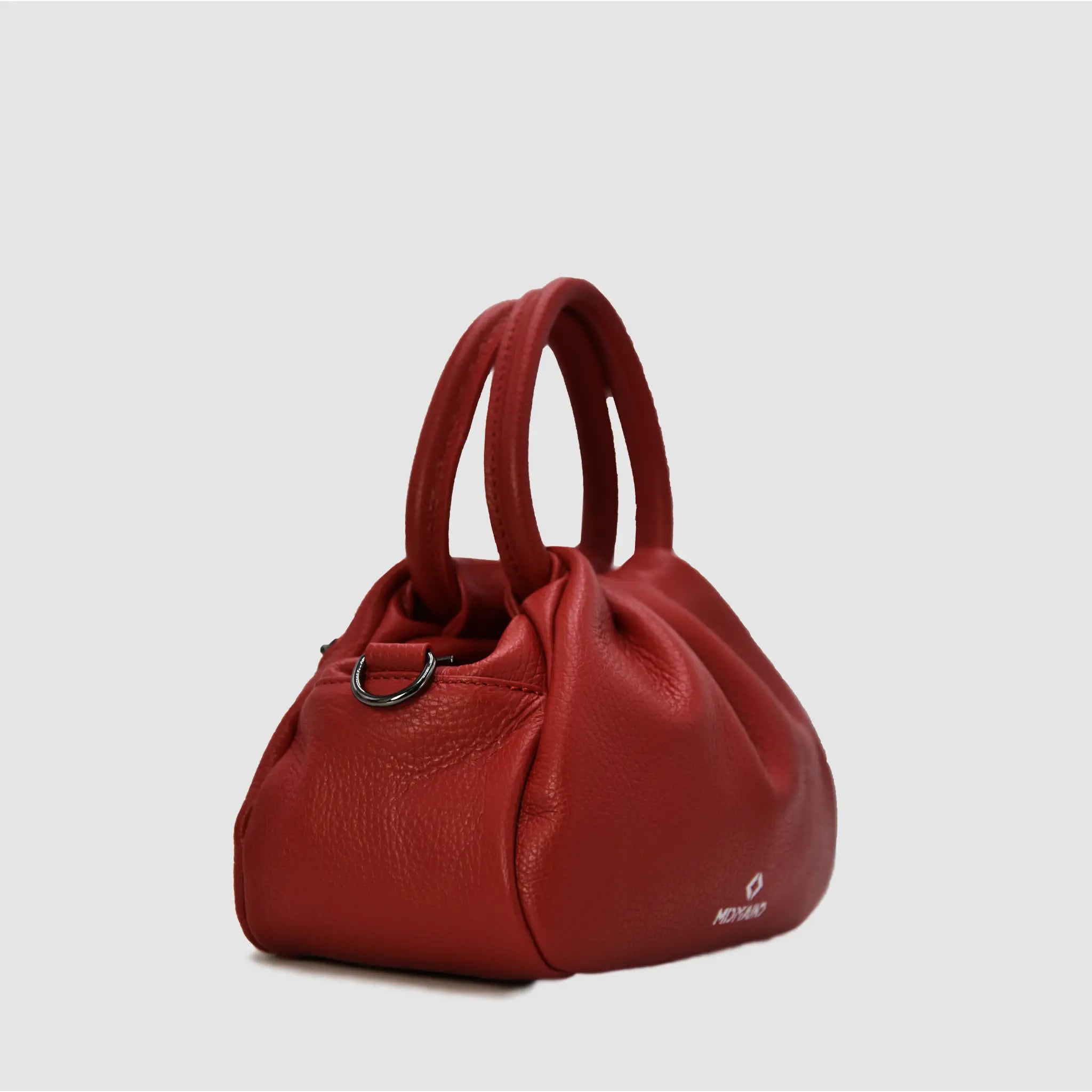 PETITE S - Borsa a mano in pelle - ROSSO - MIDMAIND™ | BRAND
