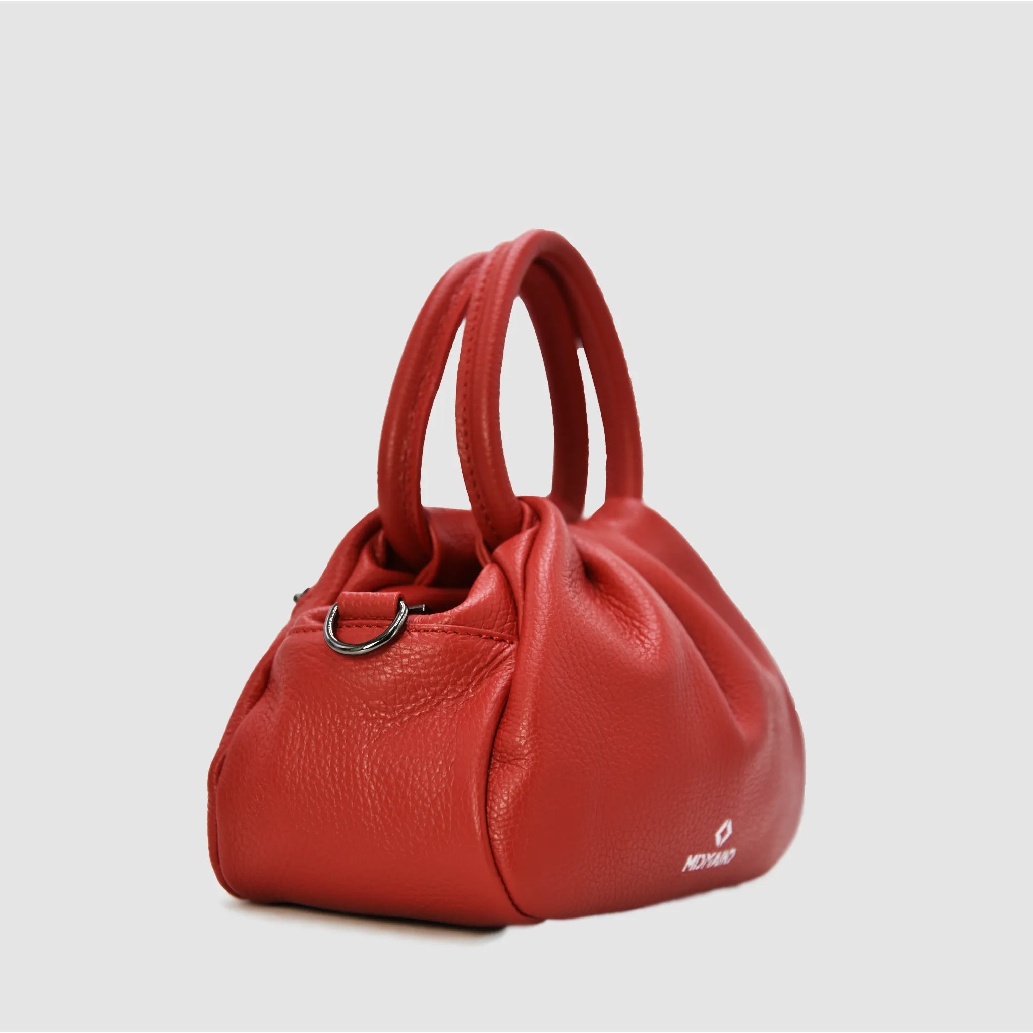 PETITE S - Borsa a mano in pelle - ROSSO - MIDMAIND™ | BRAND