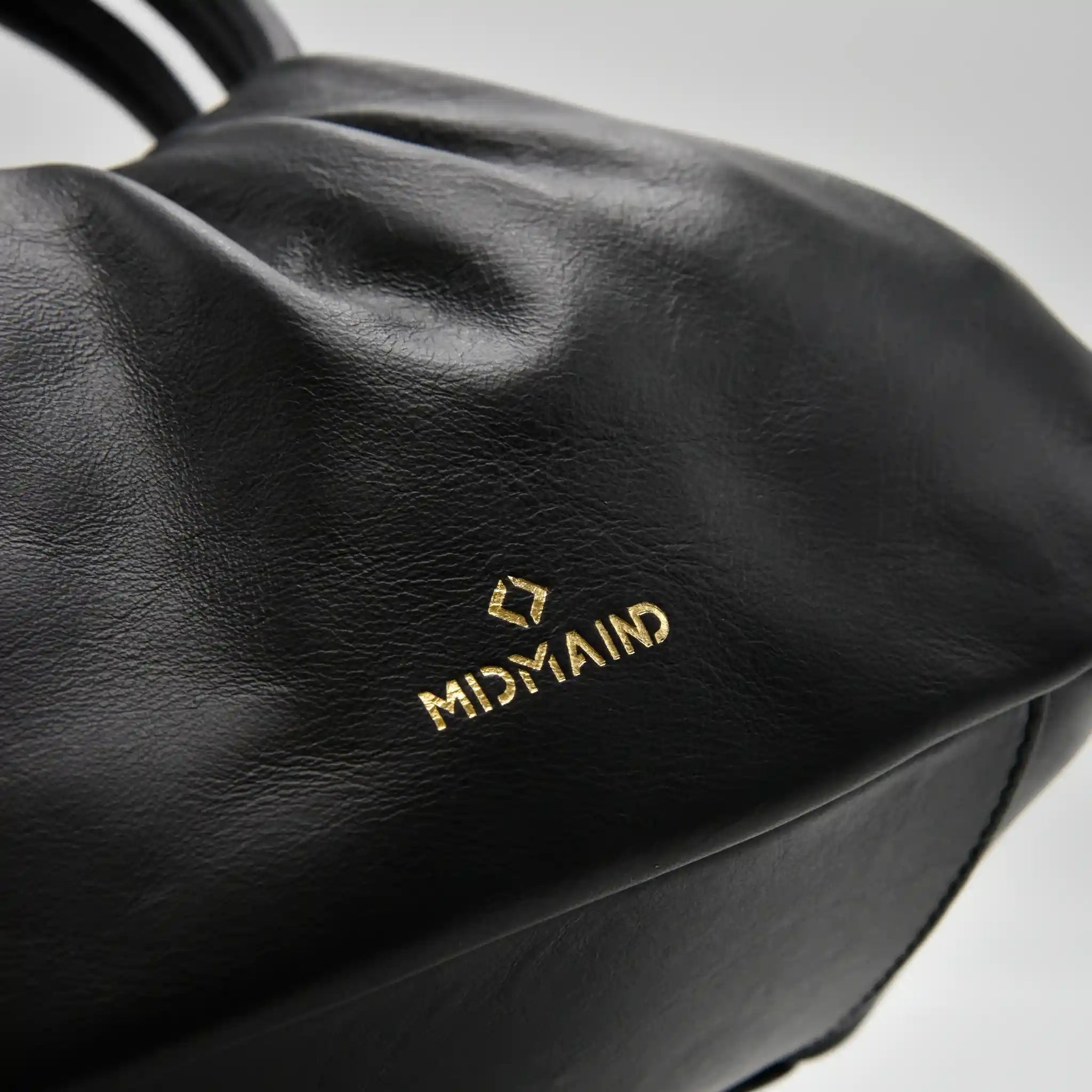 PETITE S - Borsa a mano in Pelle Sauvage - NERO - MIDMAIND™ | BRAND