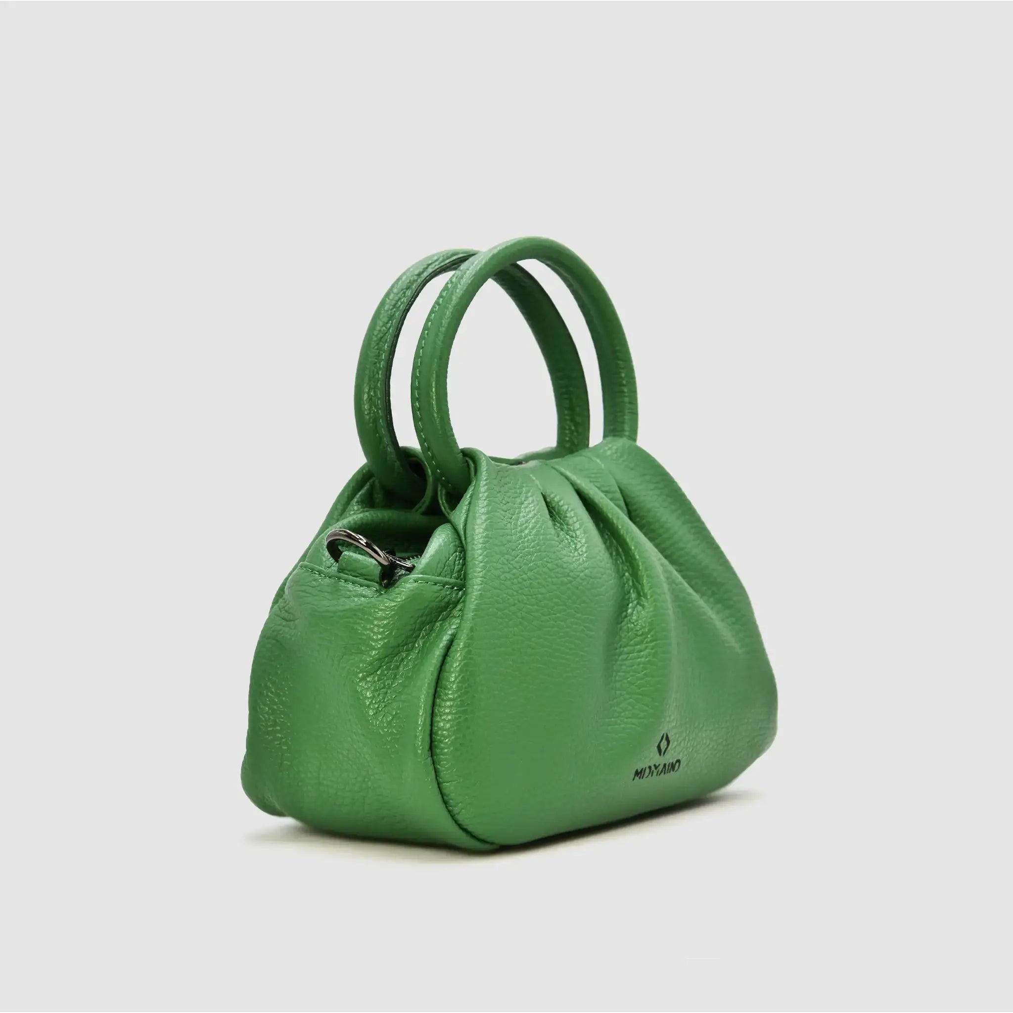 PETITE S - Borsa a mano in pelle - VERDE - MIDMAIND™ | BRAND