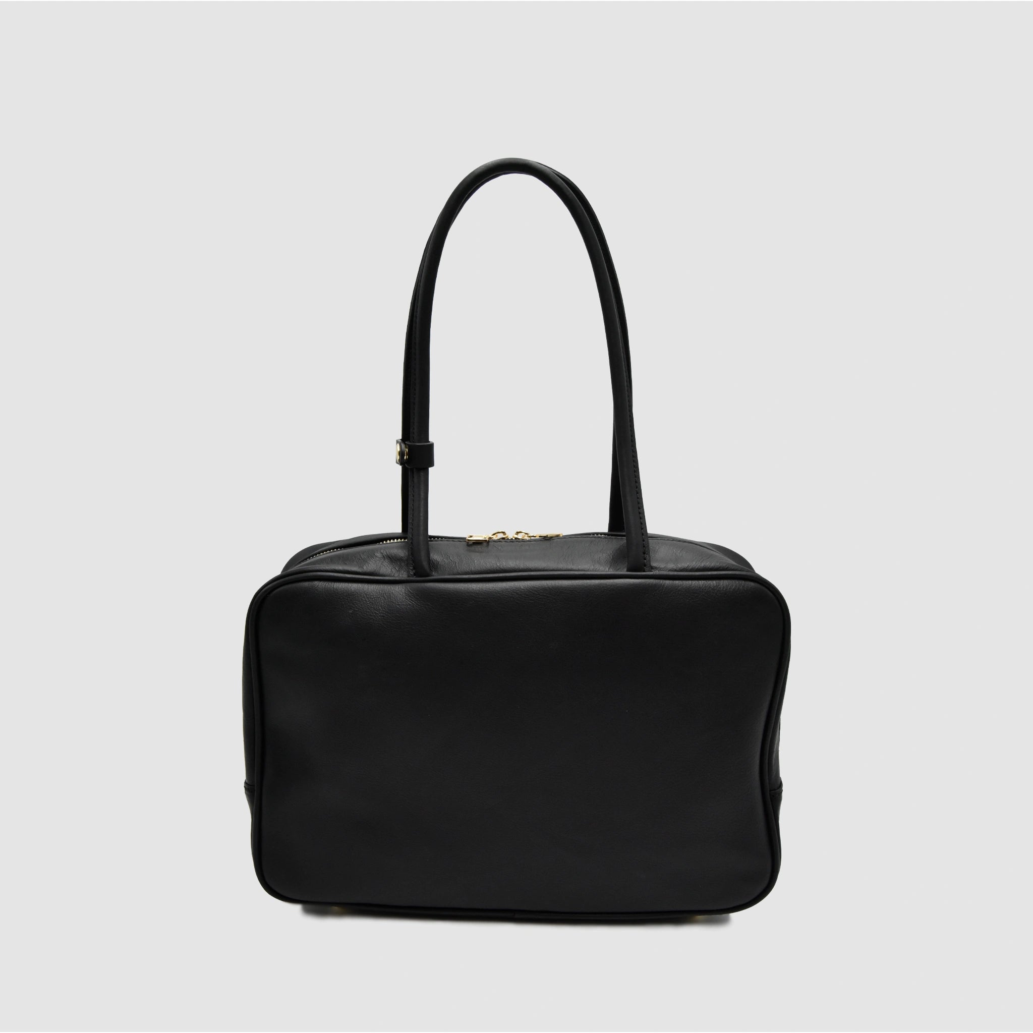SKIN M - Borsa a mano in Pelle Sauvage - Nero - MIDMAIND™ | BRAND