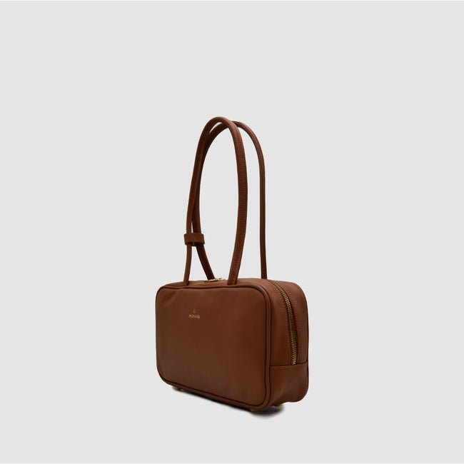 SKIN S - Borsa a mano in Pelle Sauvage - Cuoio - MIDMAIND™ | BRAND