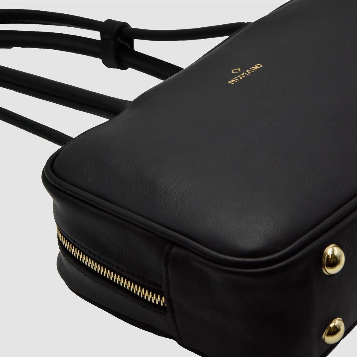 SKIN S - Borsa a mano in Pelle Sauvage - Nero - MIDMAIND™ | BRAND