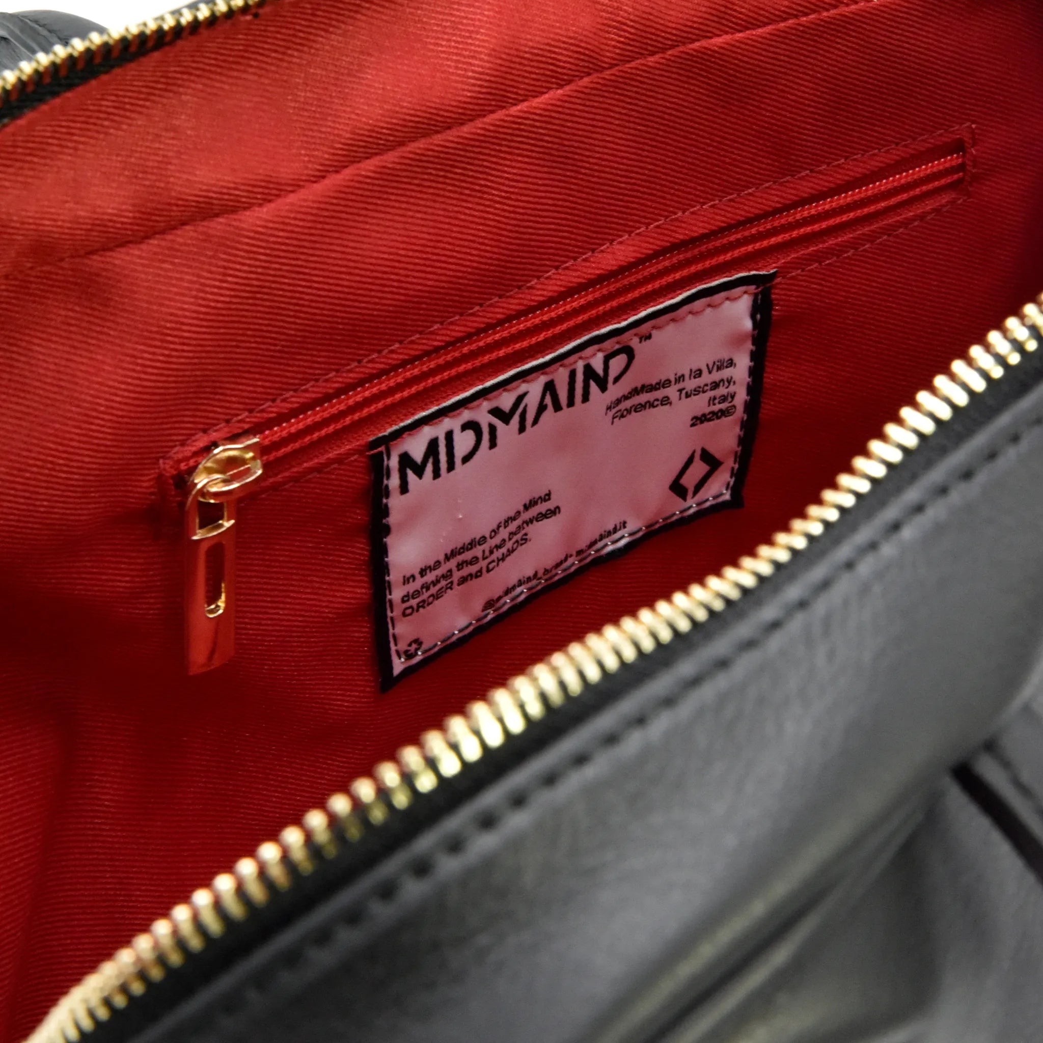 SKIN S - Borsa a mano in Pelle Sauvage - Nero - MIDMAIND™ | BRAND