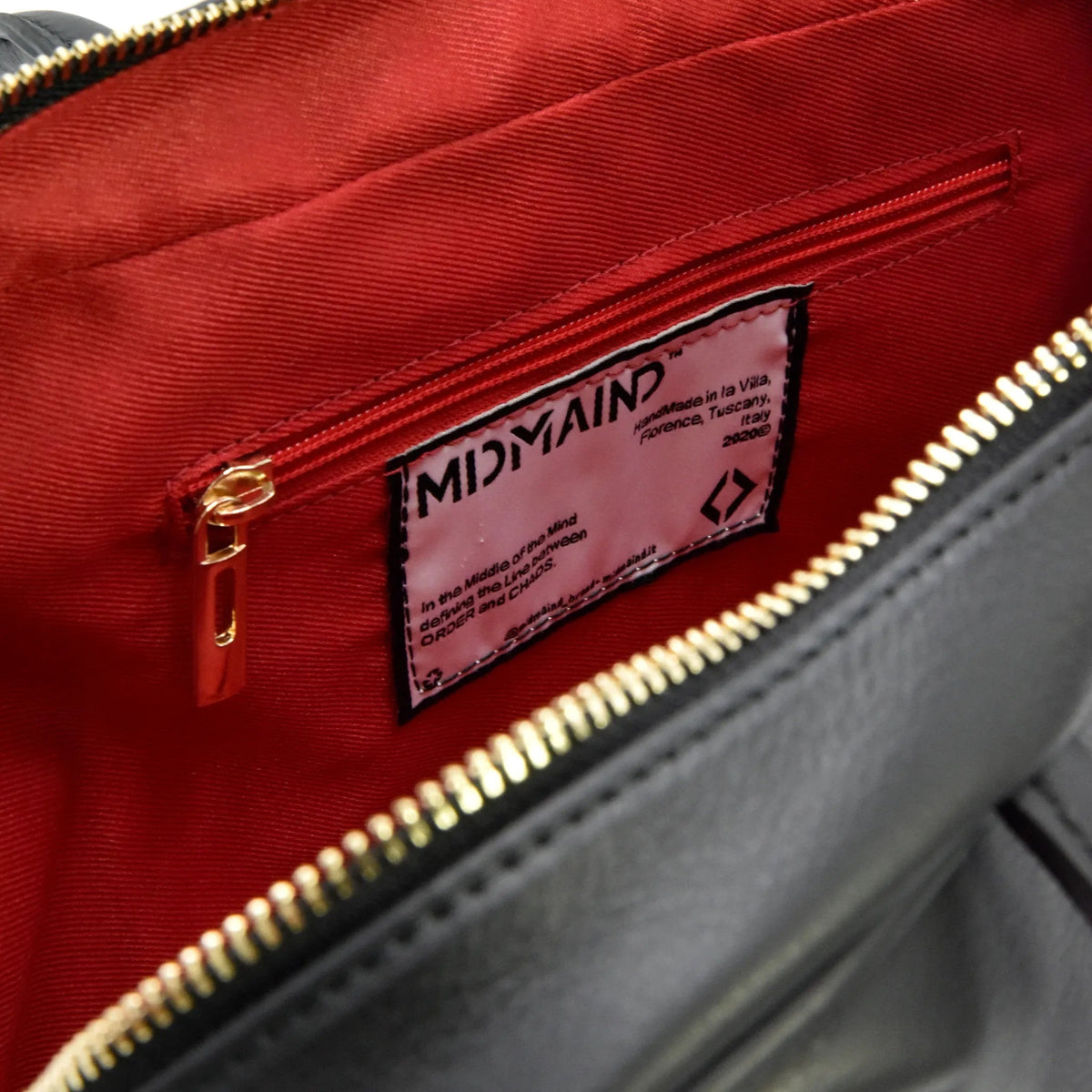SKIN S - Borsa a mano in Pelle Sauvage - Nero - MIDMAIND™ | BRAND