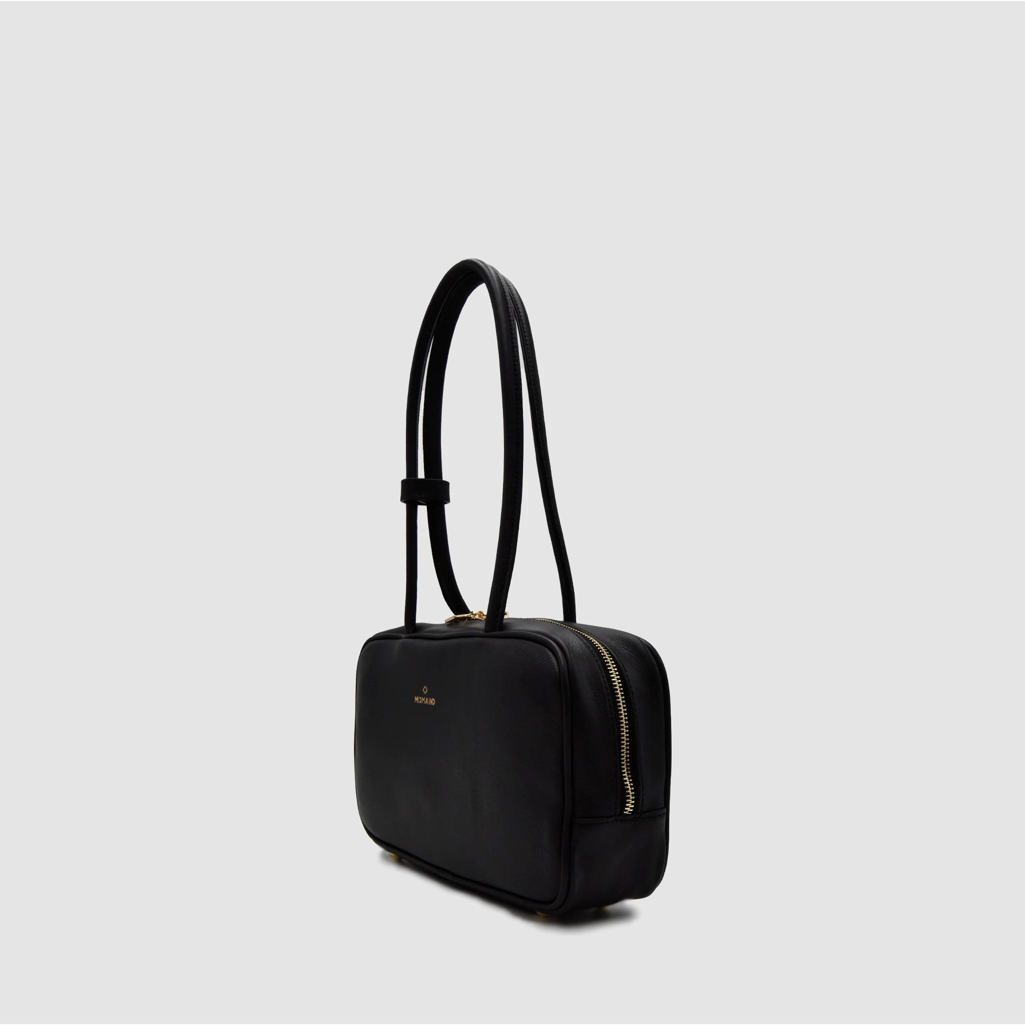 SKIN S - Borsa a mano in Pelle Sauvage - Nero - MIDMAIND™ | BRAND