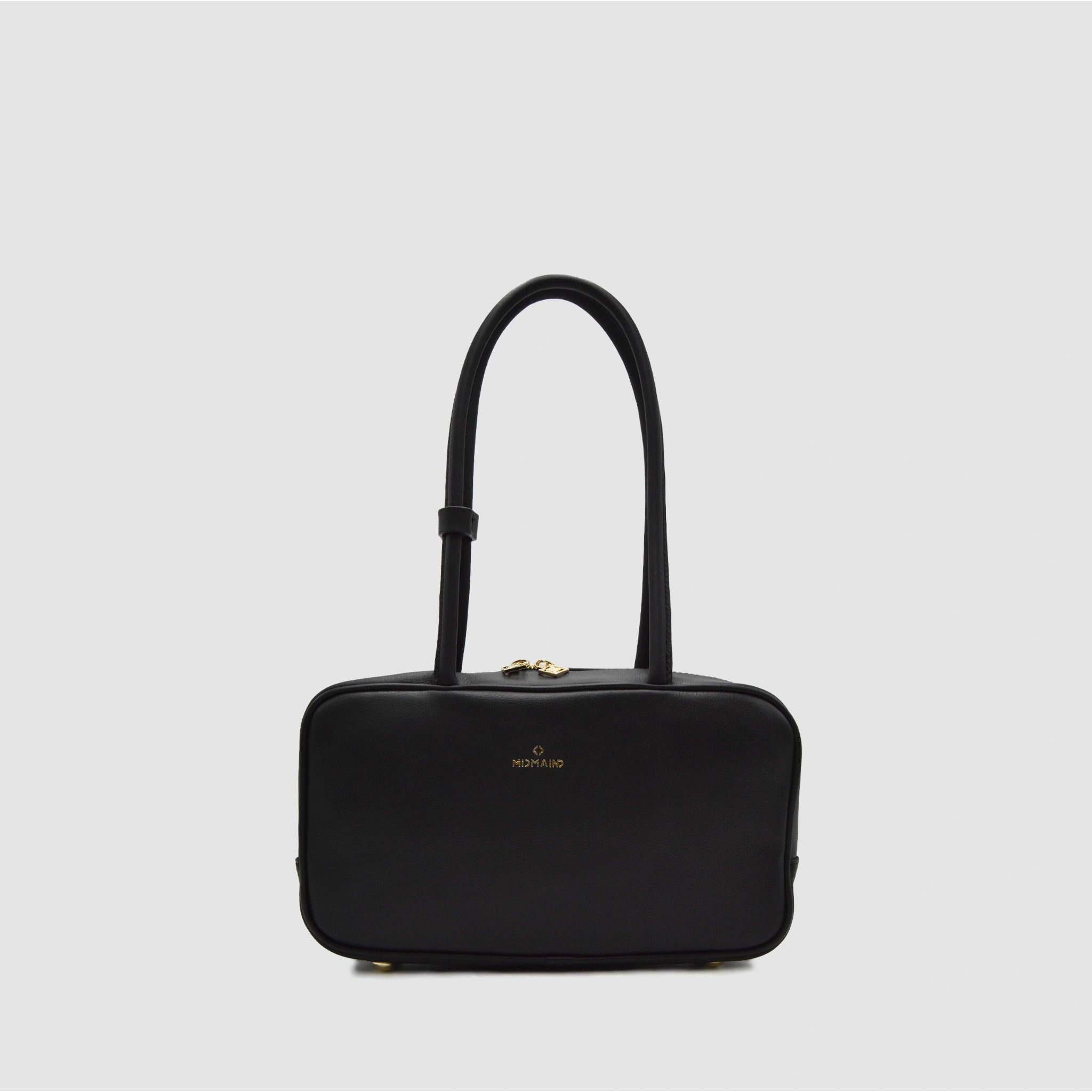 SKIN S - Borsa a mano in Pelle Sauvage - Nero - MIDMAIND™ | BRAND