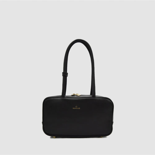 SKIN S - Borsa a mano in Pelle Sauvage - Nero - MIDMAIND™ | BRAND
