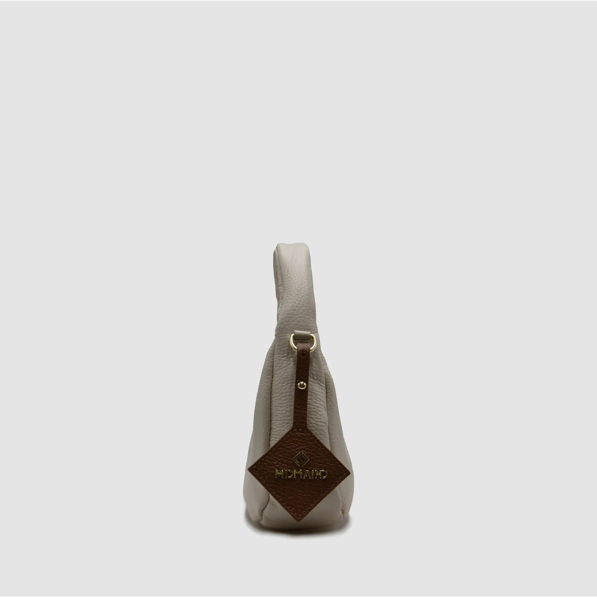 WANDER S - Borsa hobo in Pelle - CREMA - MIDMAIND™ | BRAND