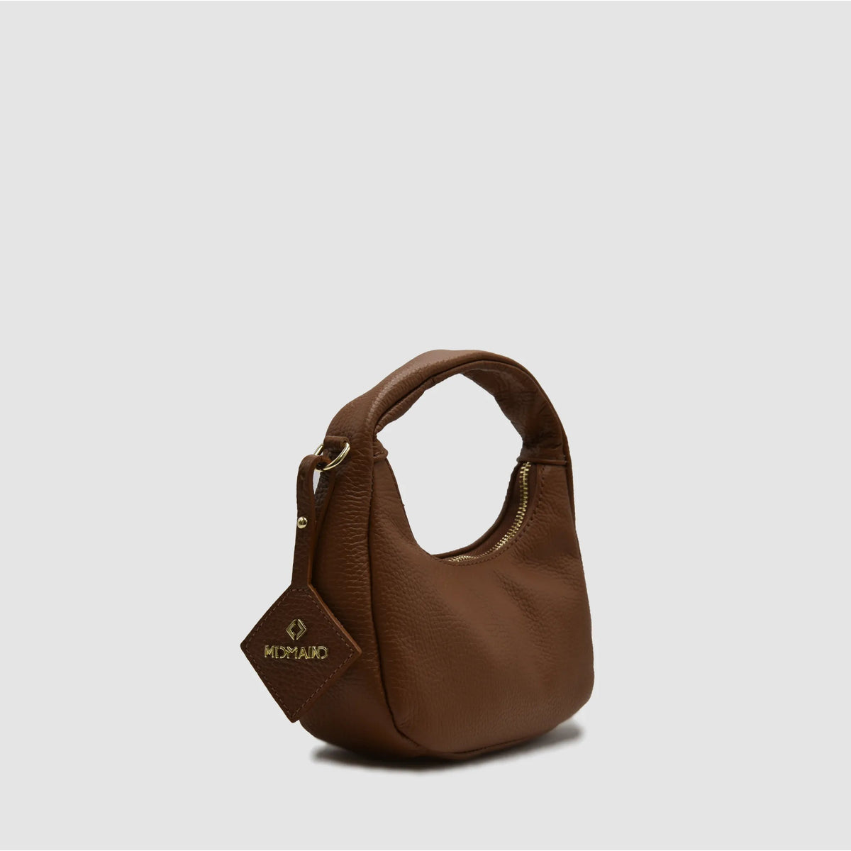 WANDER S - Borsa hobo in Pelle - CUOIO - MIDMAIND™ | BRAND