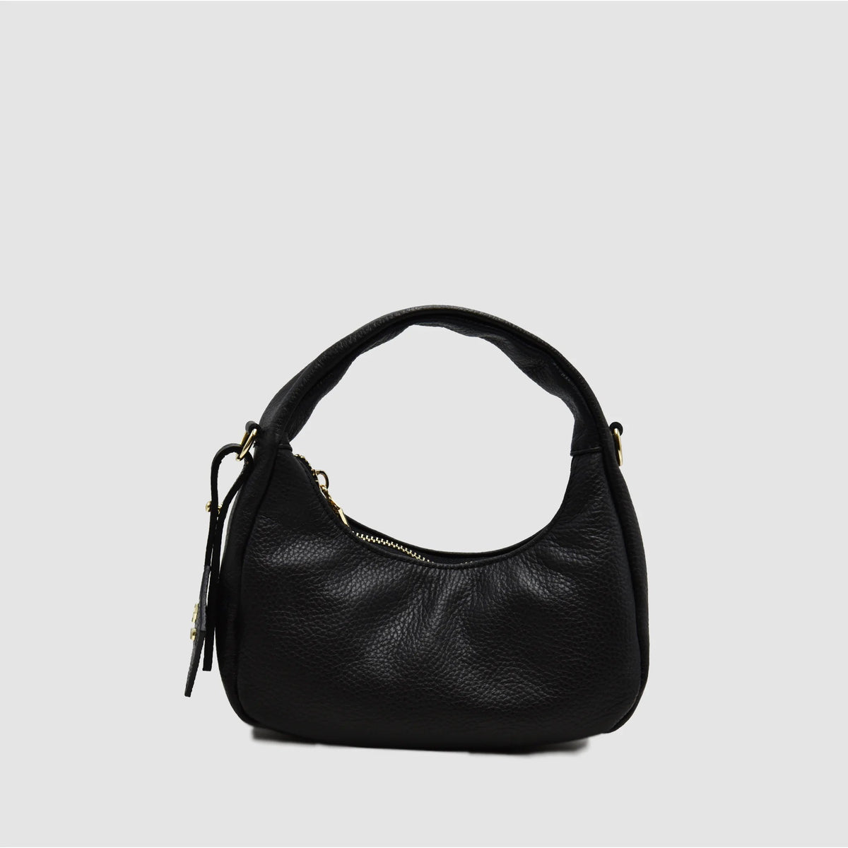 WANDER S - Borsa hobo in Pelle - NERO - MIDMAIND™ | BRAND