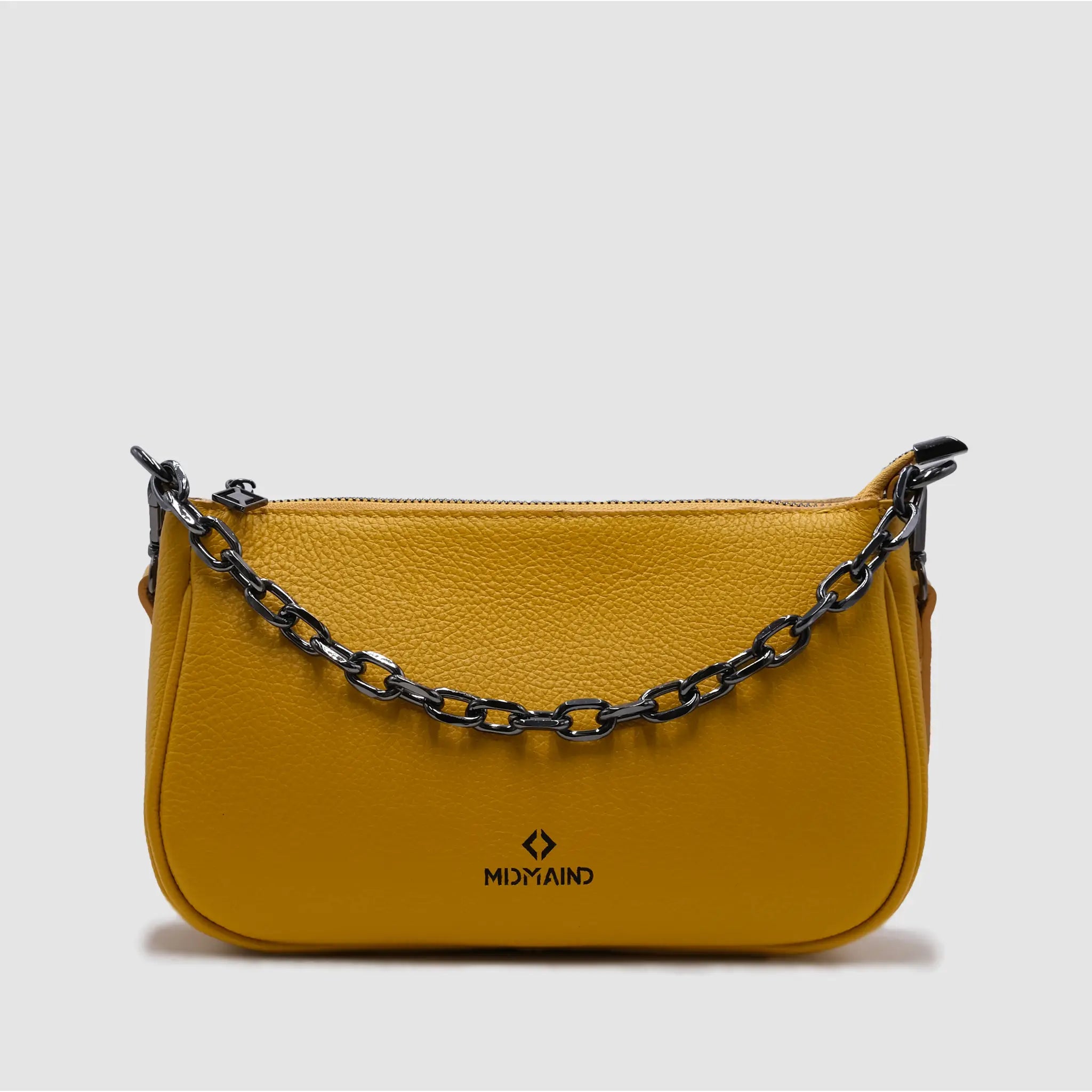 WESTIE - Borsa a baguette in pelle - GIALLO - MIDMAIND™ | BRAND