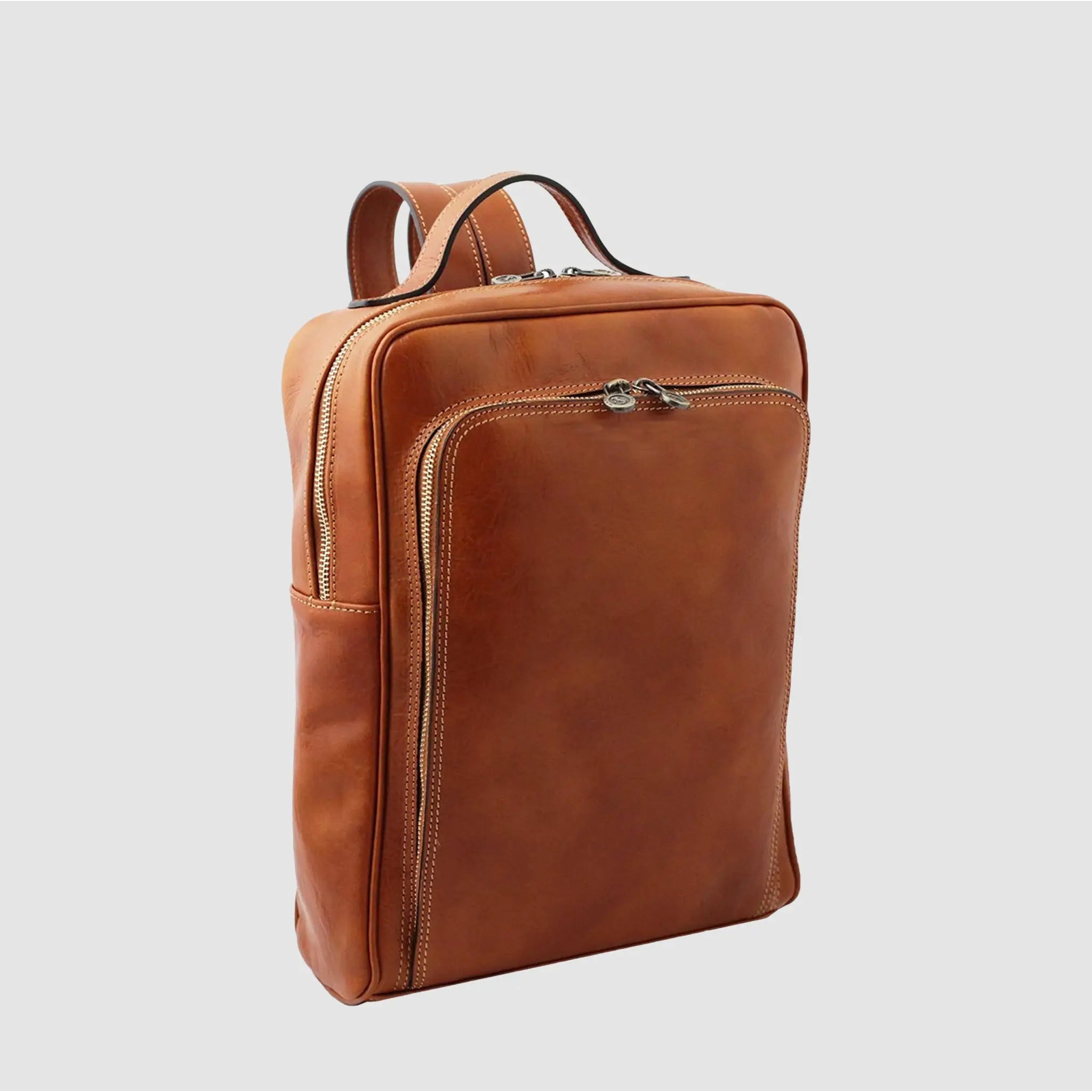 Zaino in Cuoio Porta PC Made in Italy | BUSINESS PACK - MIDMAIND™ | BRAND