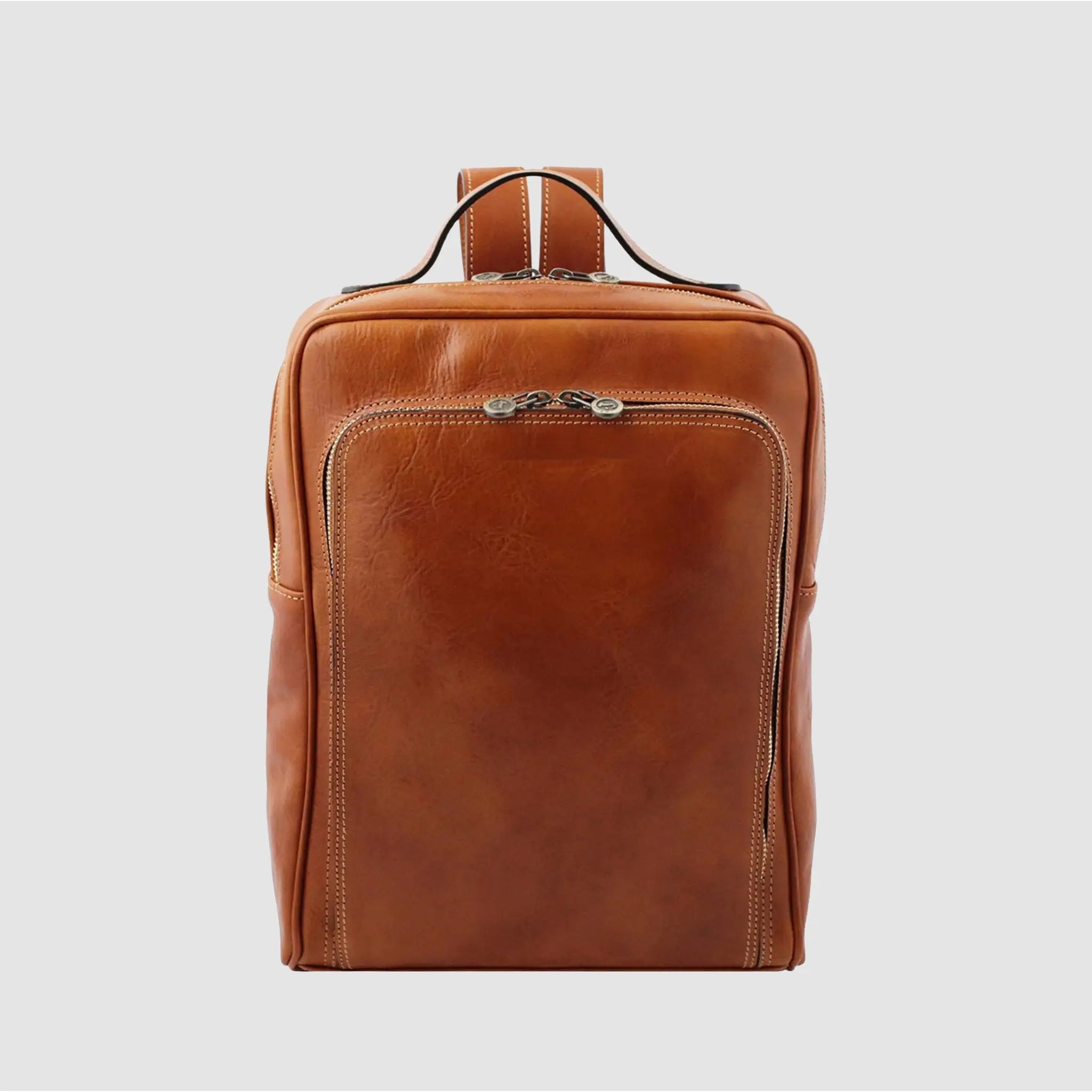 Zaino in Cuoio Porta PC Made in Italy | BUSINESS PACK - MIDMAIND™ | BRAND