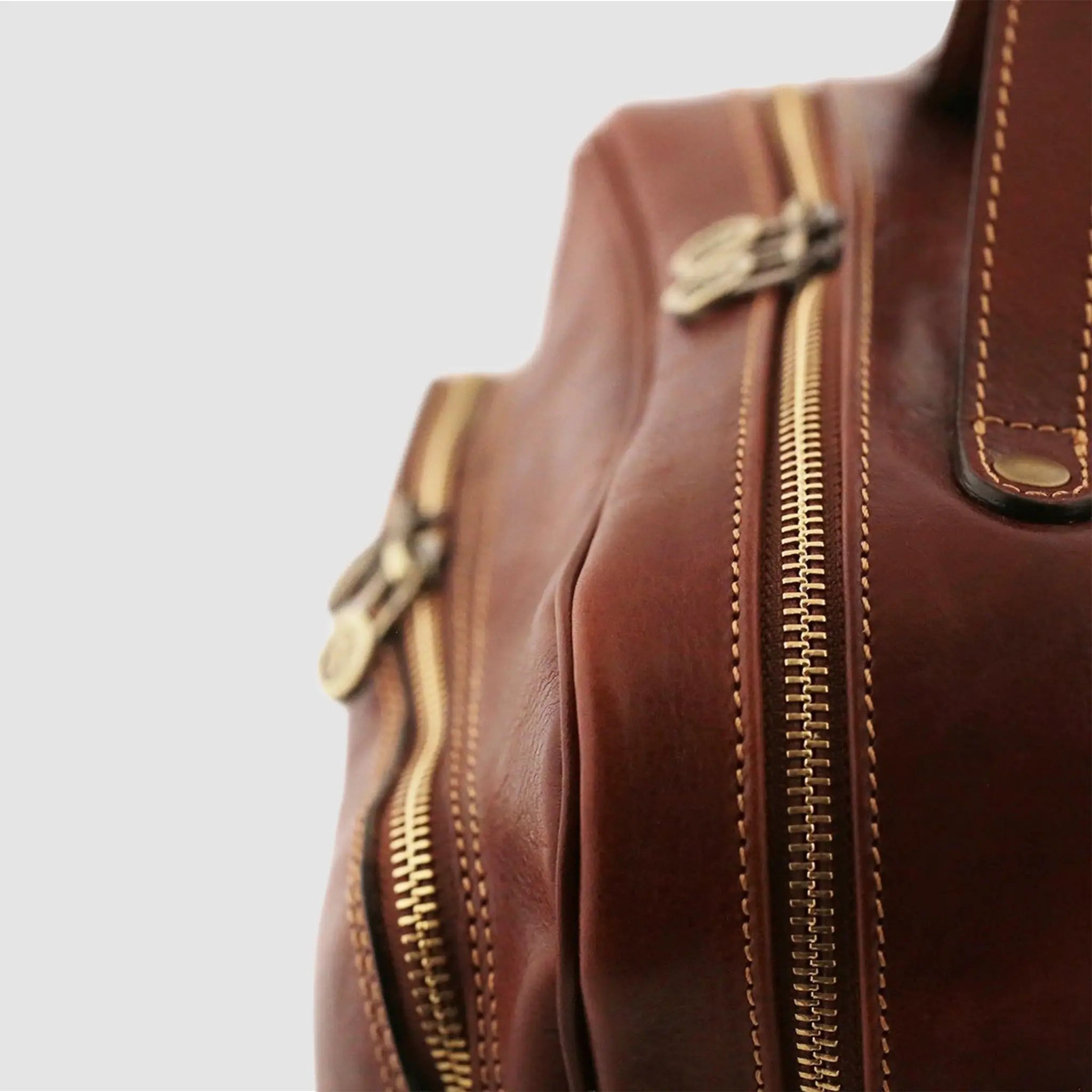 Zaino in Cuoio Porta PC Made in Italy | BUSINESS PACK - MIDMAIND™ | BRAND