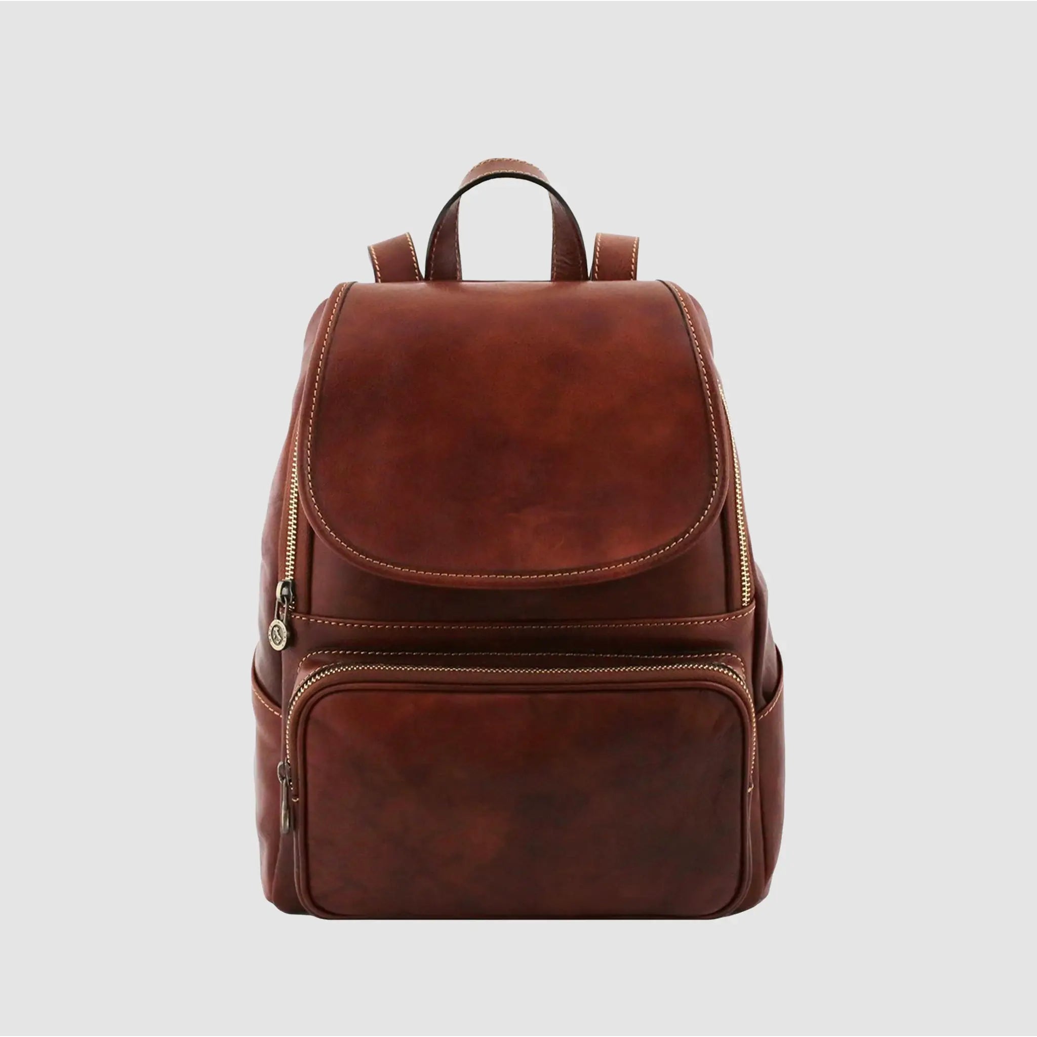 Zaino in Vera Pelle Pieno Fiore Made in Italy | DAILY PACK - MIDMAIND™ | BRAND