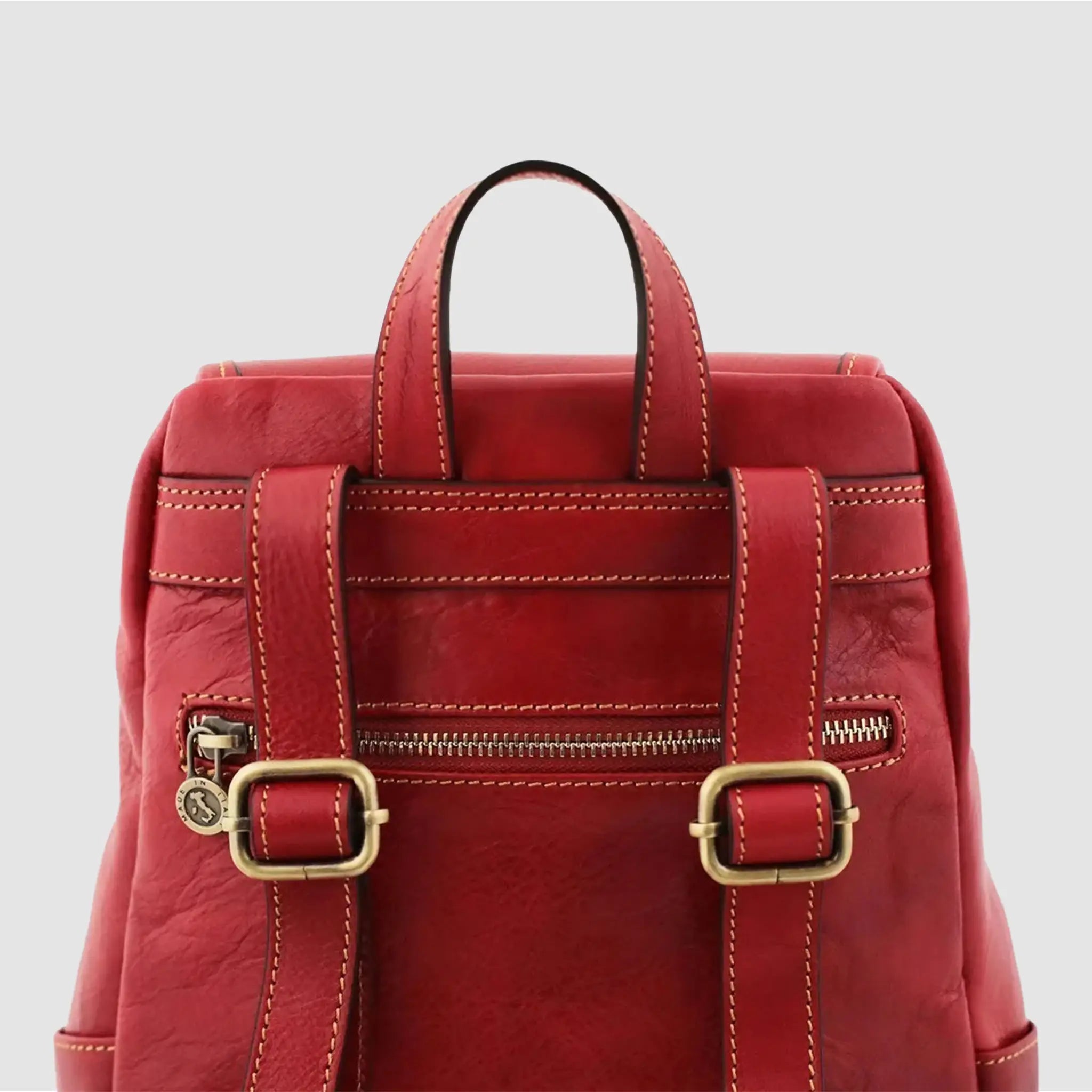 Zaino in Vera Pelle Pieno Fiore Made in Italy | DAILY PACK - MIDMAIND™ | BRAND