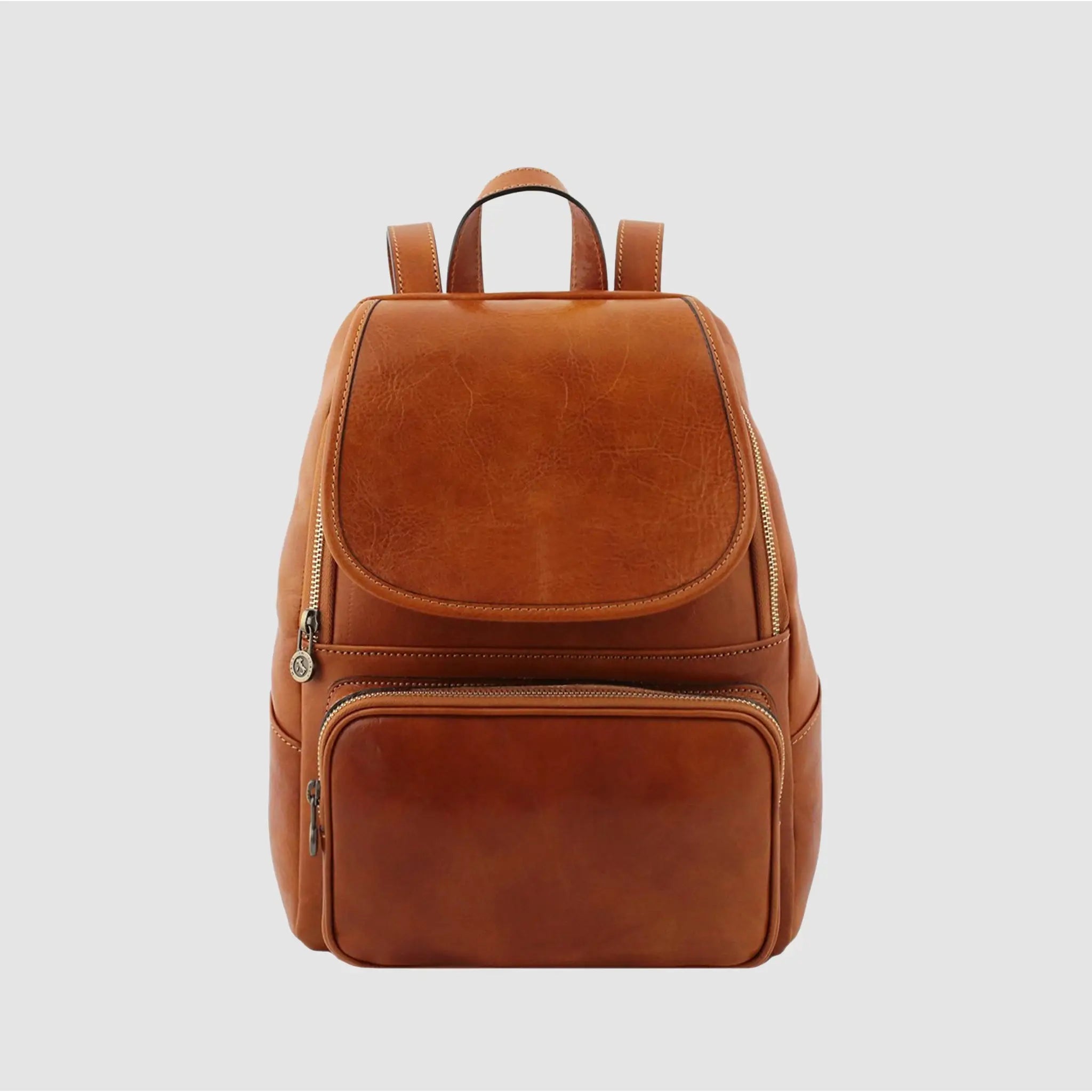 Zaino in Vera Pelle Pieno Fiore Made in Italy | DAILY PACK - MIDMAIND™ | BRAND