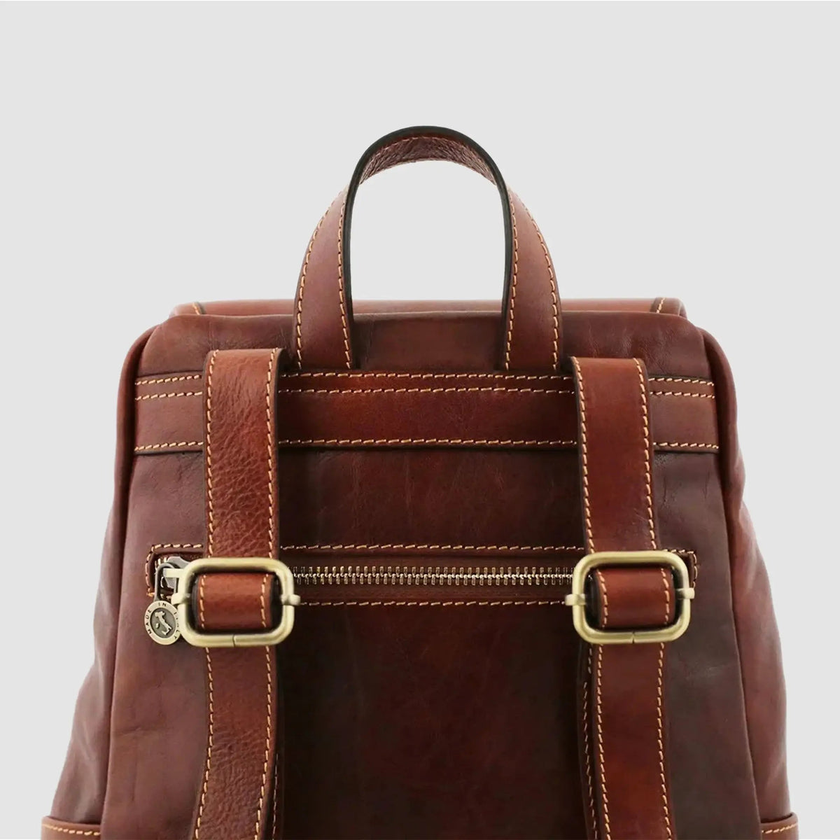 Zaino in Vera Pelle Pieno Fiore Made in Italy | DAILY PACK - MIDMAIND™ | BRAND