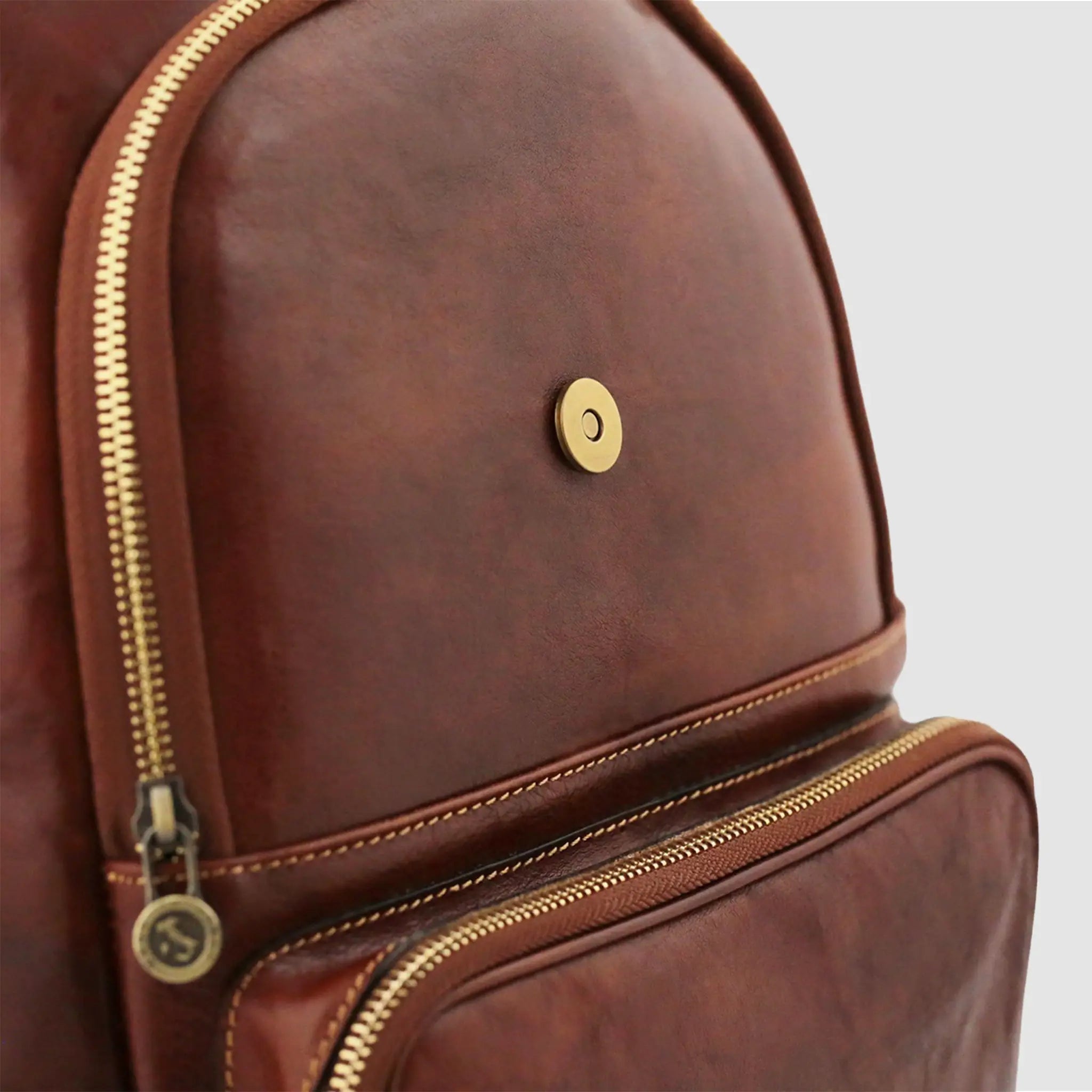 Zaino in Vera Pelle Pieno Fiore Made in Italy | DAILY PACK - MIDMAIND™ | BRAND