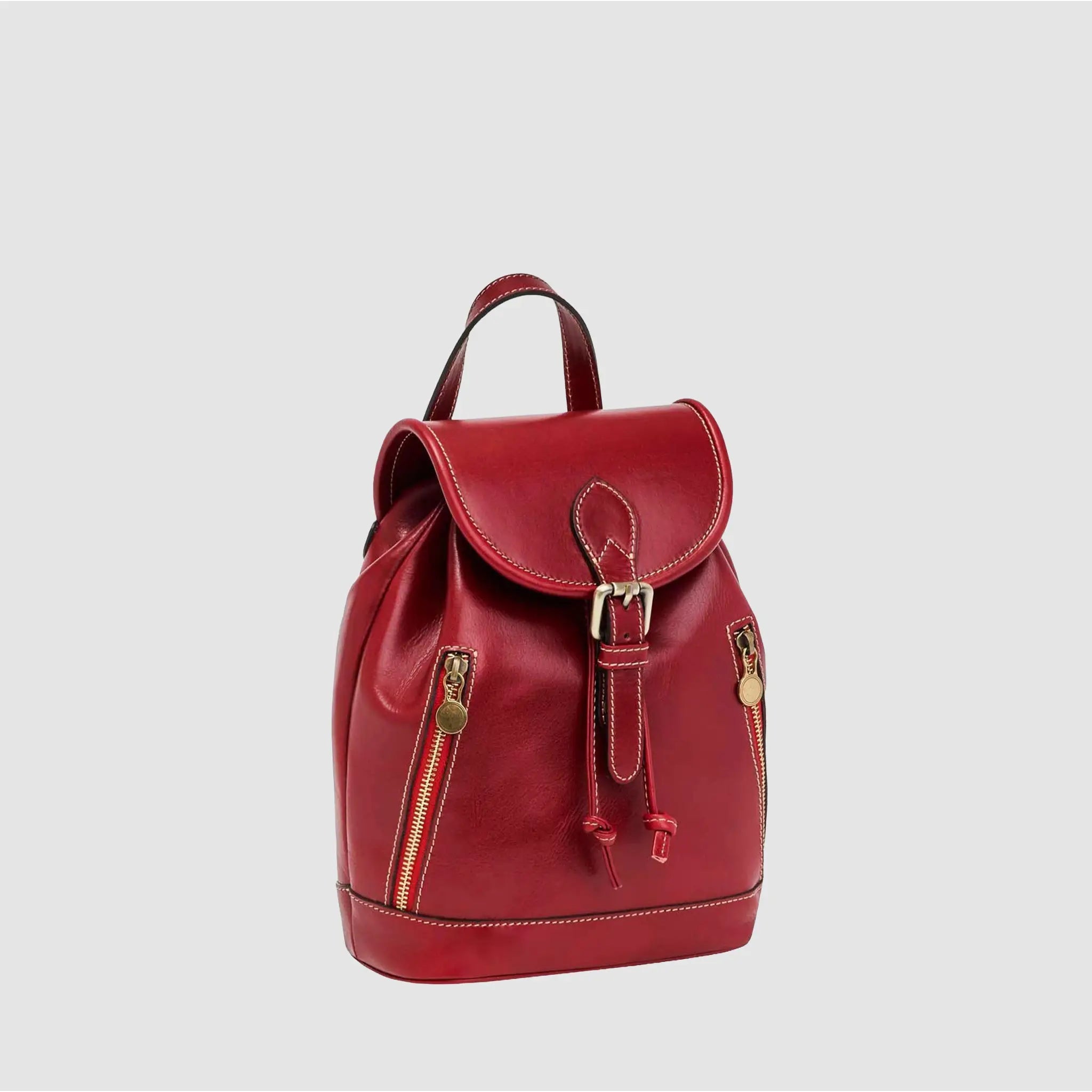 Zaino Piccolo in Vera Pelle Pieno Fiore Made in Italy | URBAN MINI PACK - MIDMAIND™ | BRAND