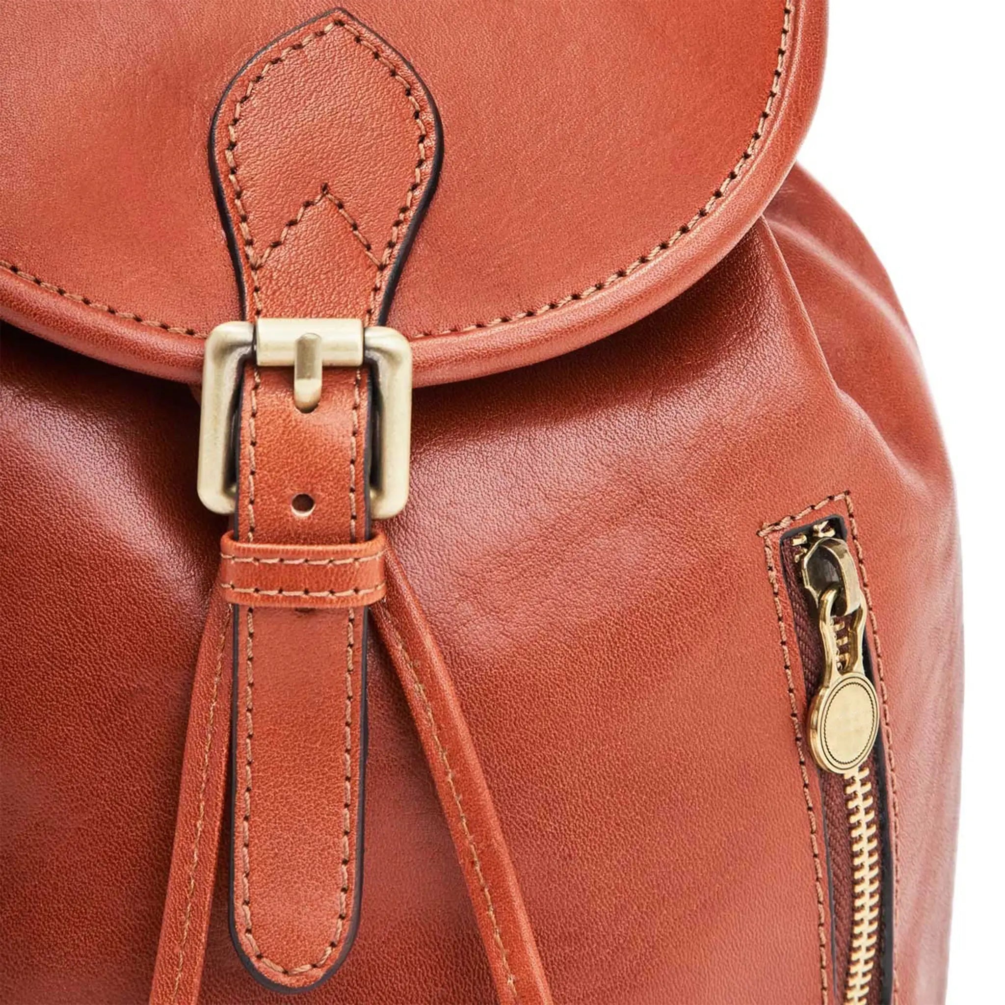 Zaino Piccolo in Vera Pelle Pieno Fiore Made in Italy | URBAN MINI PACK - MIDMAIND™ | BRAND