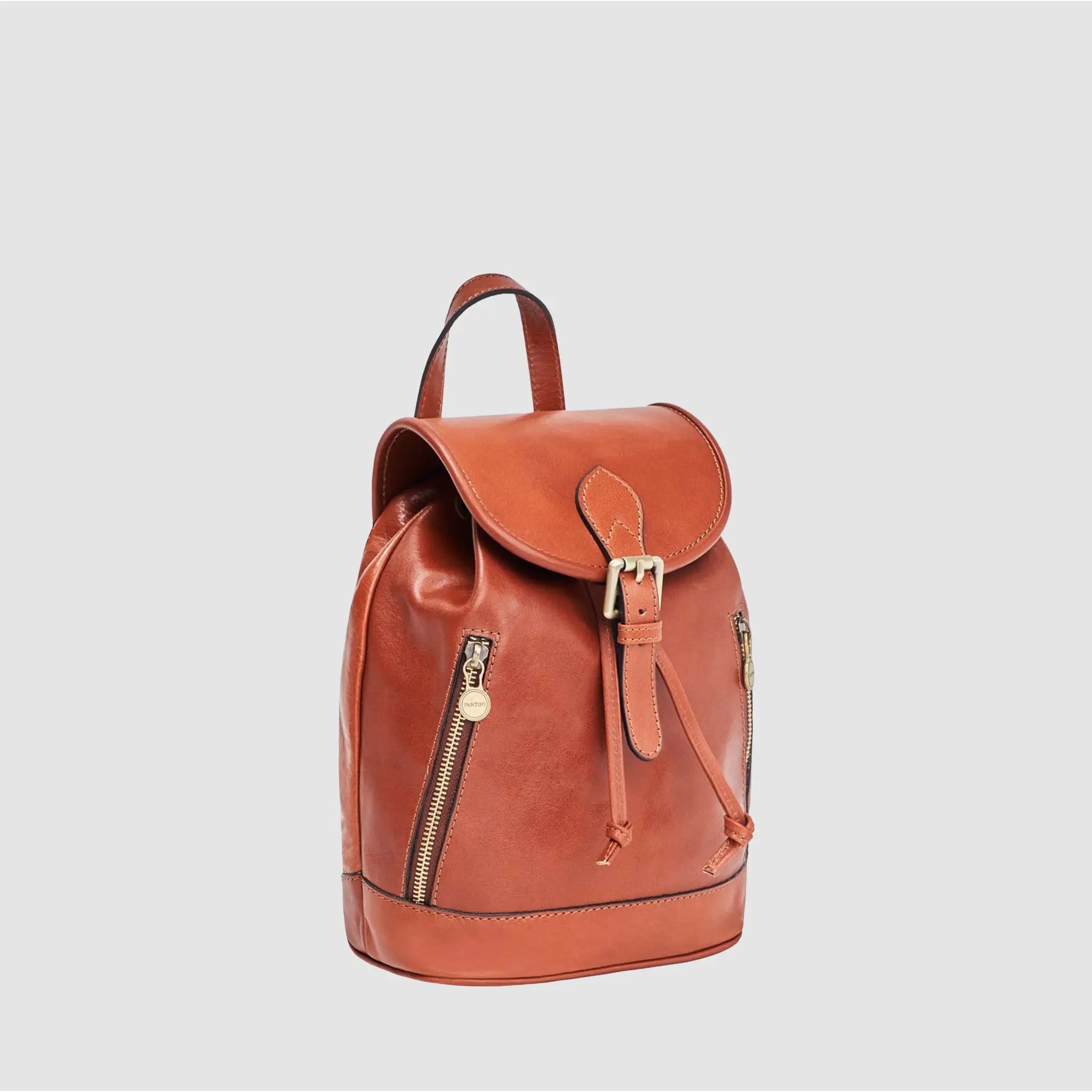 Zaino Piccolo in Vera Pelle Pieno Fiore Made in Italy | URBAN MINI PACK - MIDMAIND™ | BRAND