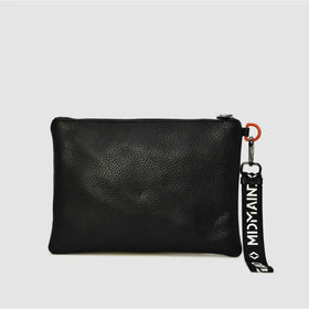 ANNA - Pochette in pelle - Logo - NERO - MIDMAIND™ | BRAND