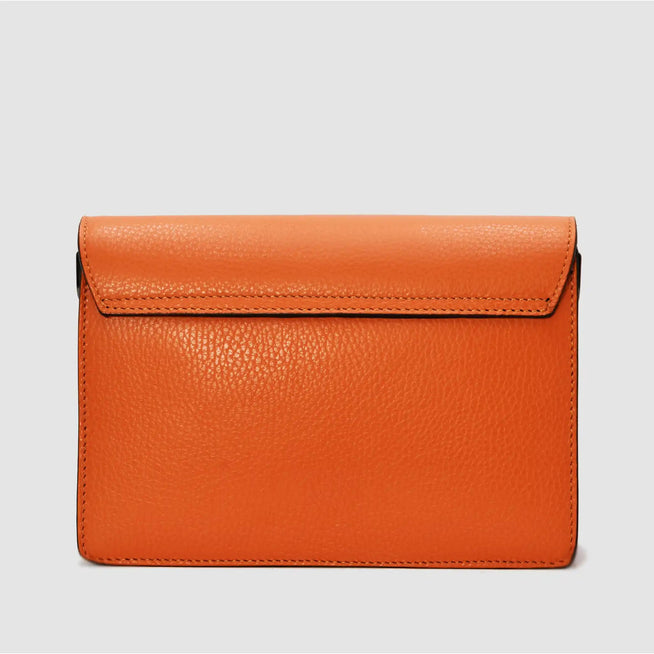 BLADE - Borsa a tracolla in pelle - ARANCIONE - MIDMAIND™ | BRAND